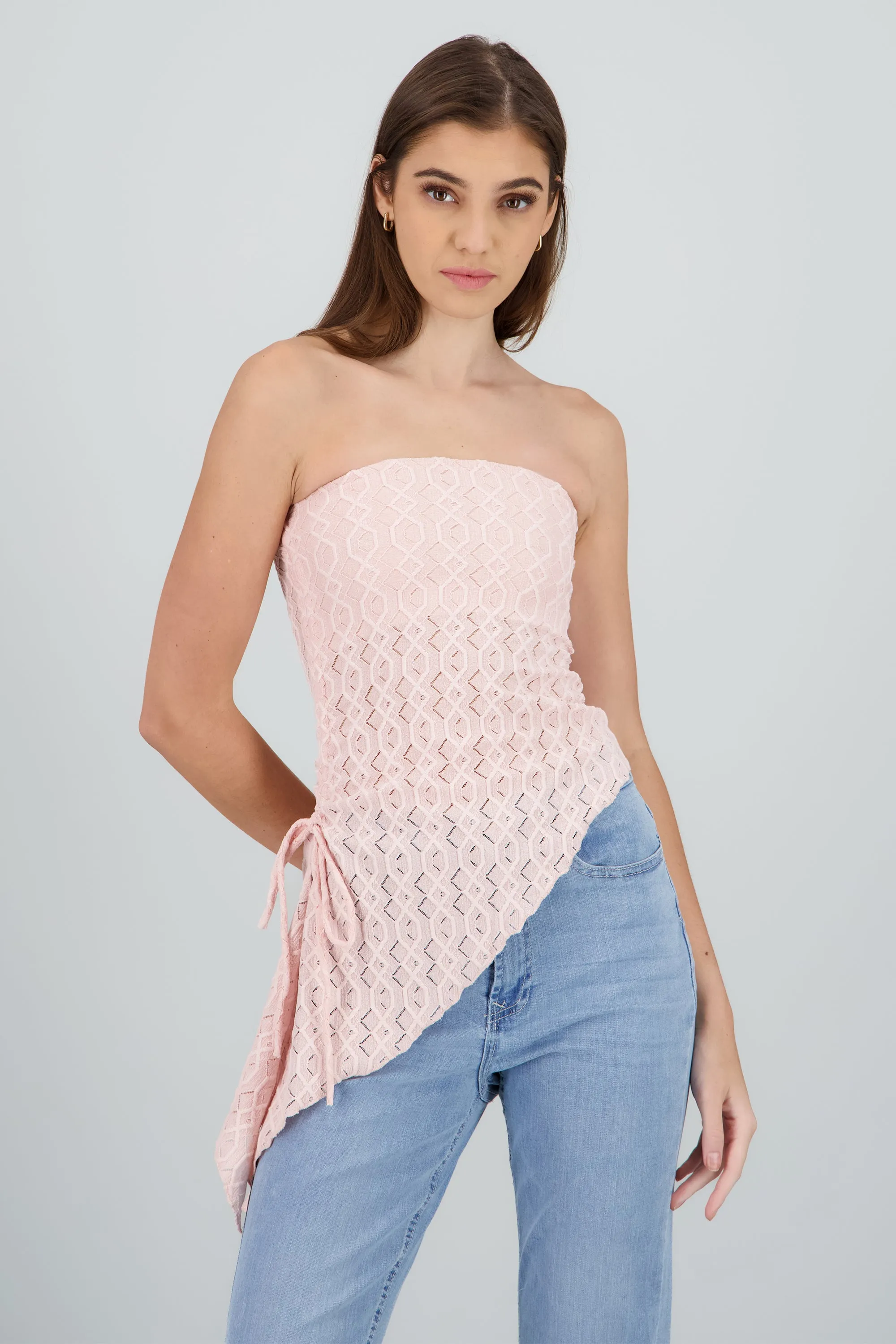 Top tubo abertura al costado textura sold by Shasa