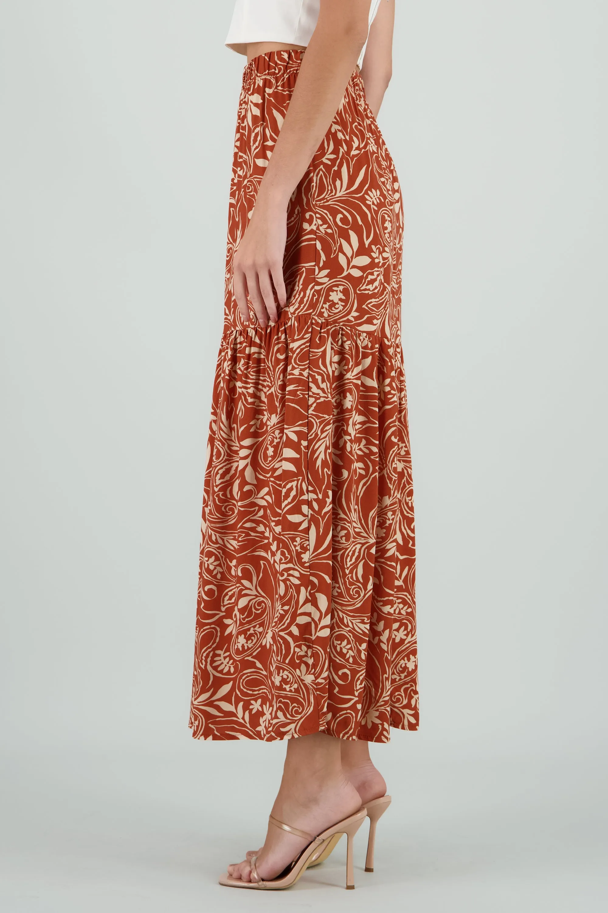 Falda amplio estampado tropical sold by Shasa product image thumbnail 3