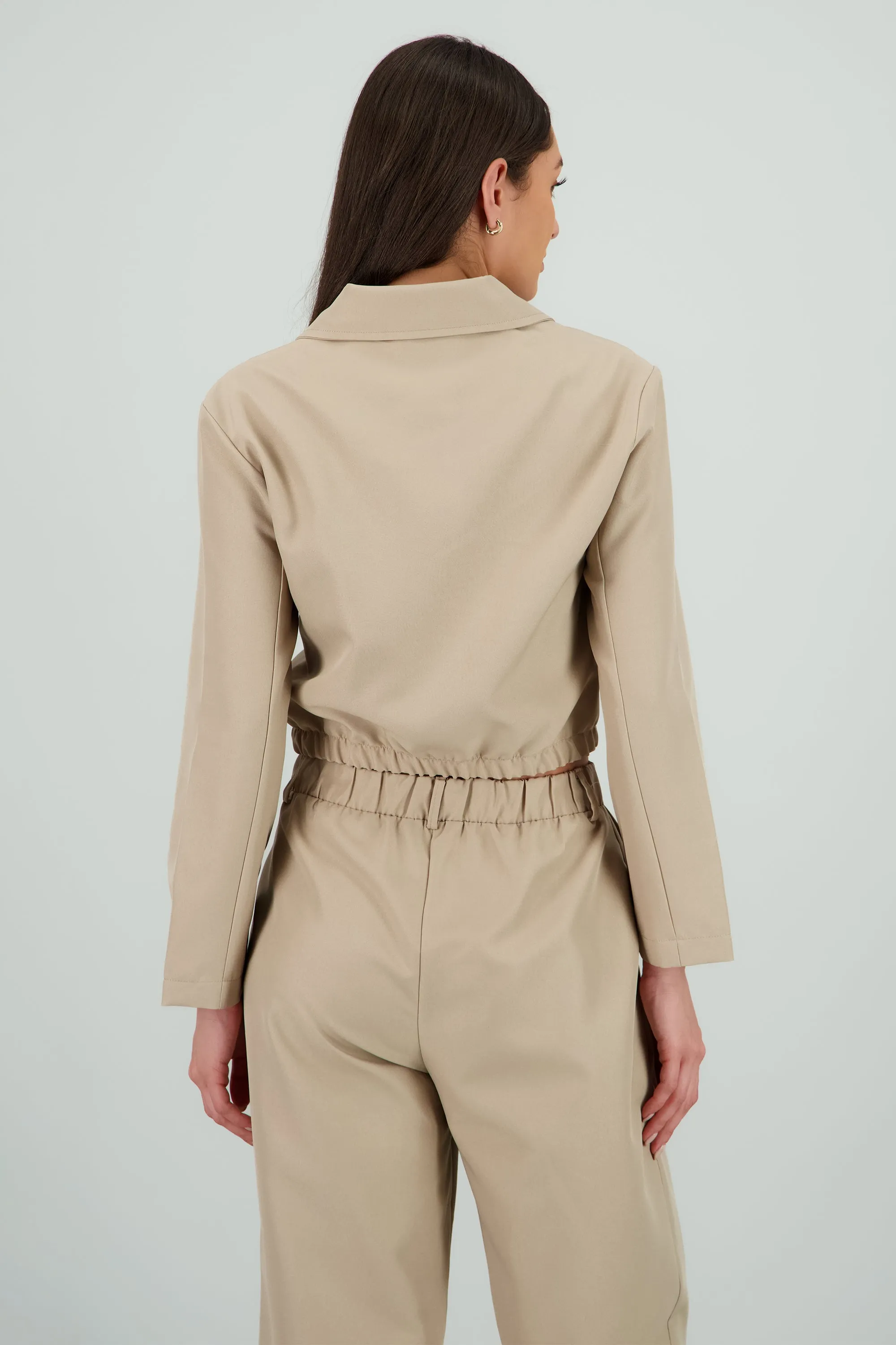 Chamarra ligera cierre detalle bolsas sold by Shasa product image thumbnail 4