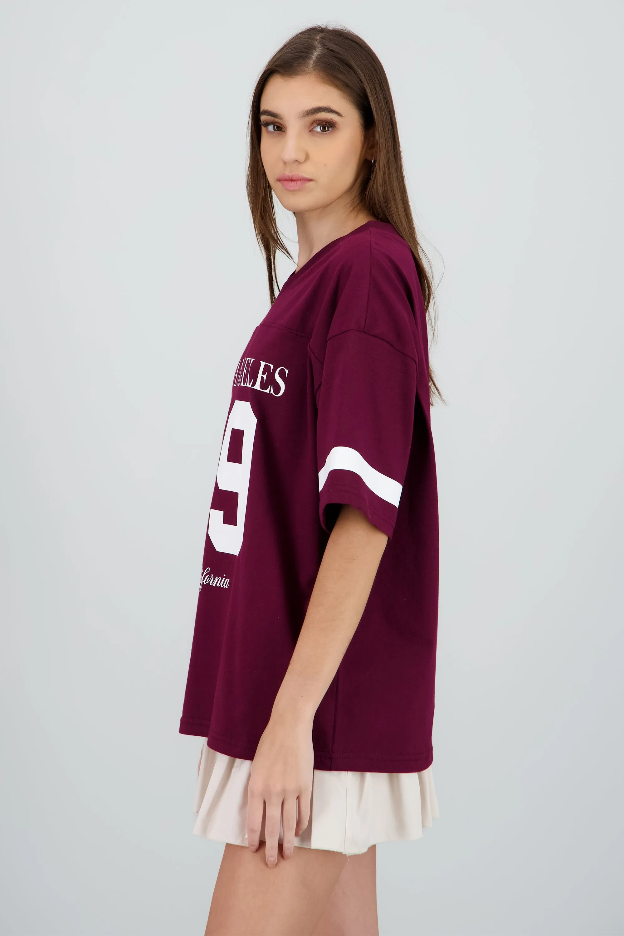 Playera oversized estampado los angeles sold by Shasa product image thumbnail 3