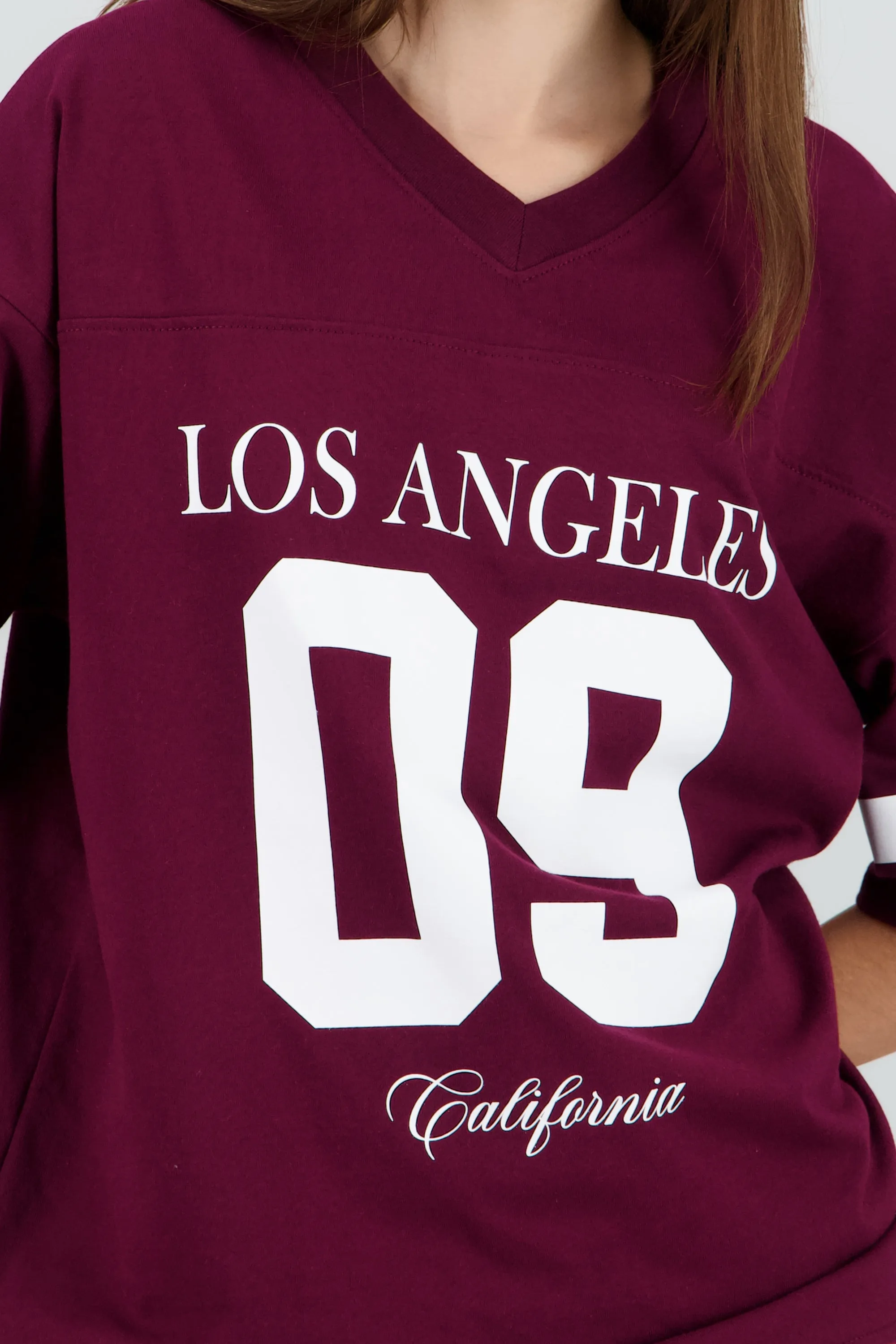 Playera oversized estampado los angeles sold by Shasa product image thumbnail 5