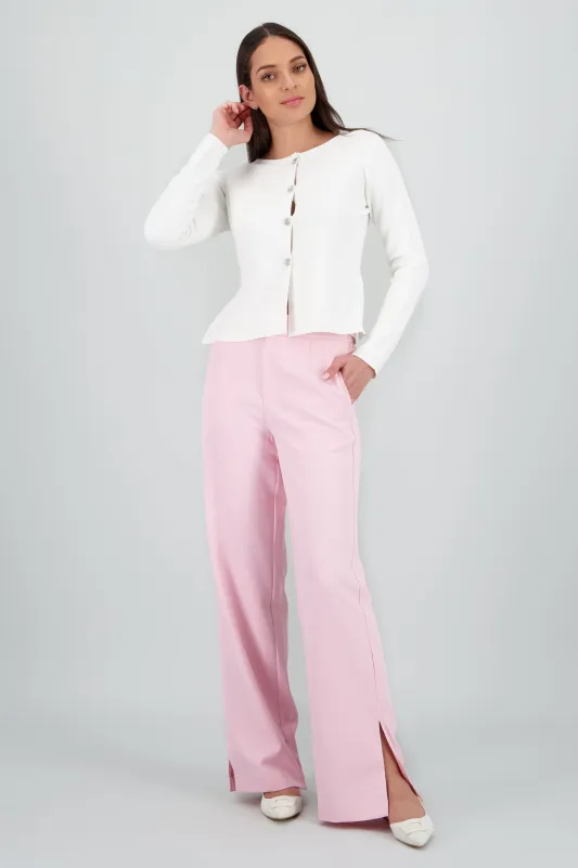 Pantalón sastreado apertura en costado sold by Shasa