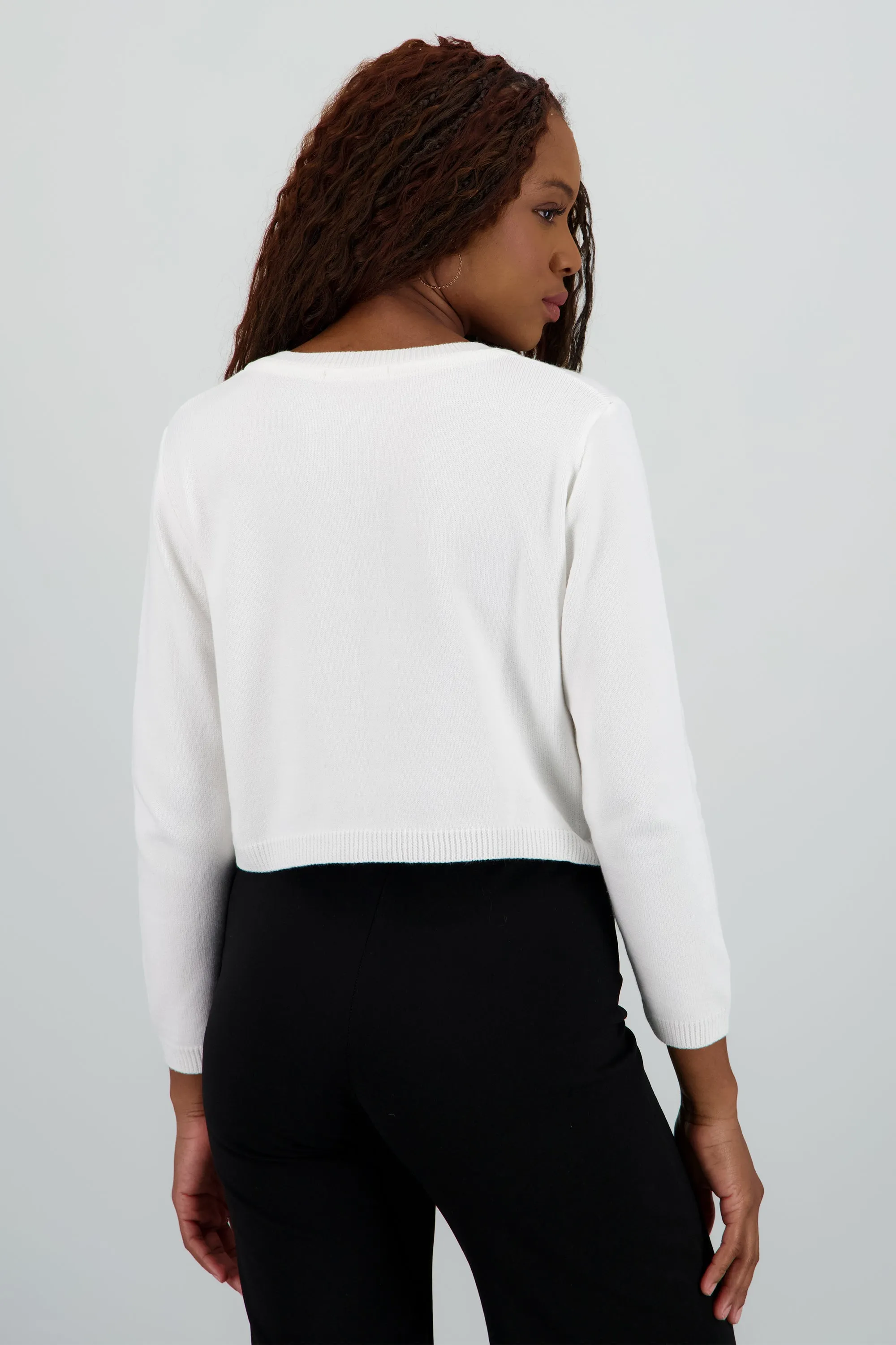 Cardigan detalle de bordado moños sold by Shasa product image thumbnail 4