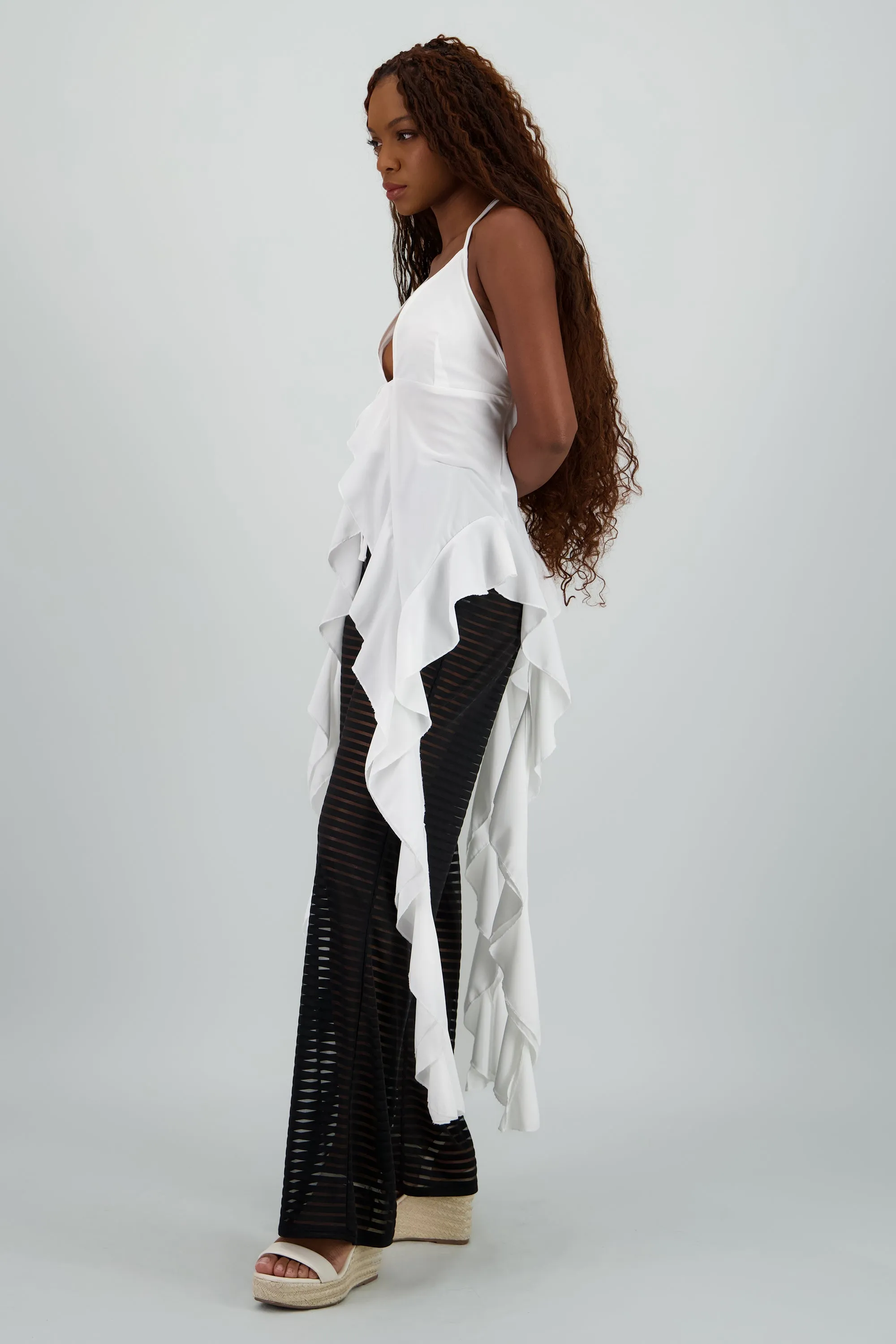 Blusa tirantes nudo tiras largas sold by Shasa product image thumbnail 3