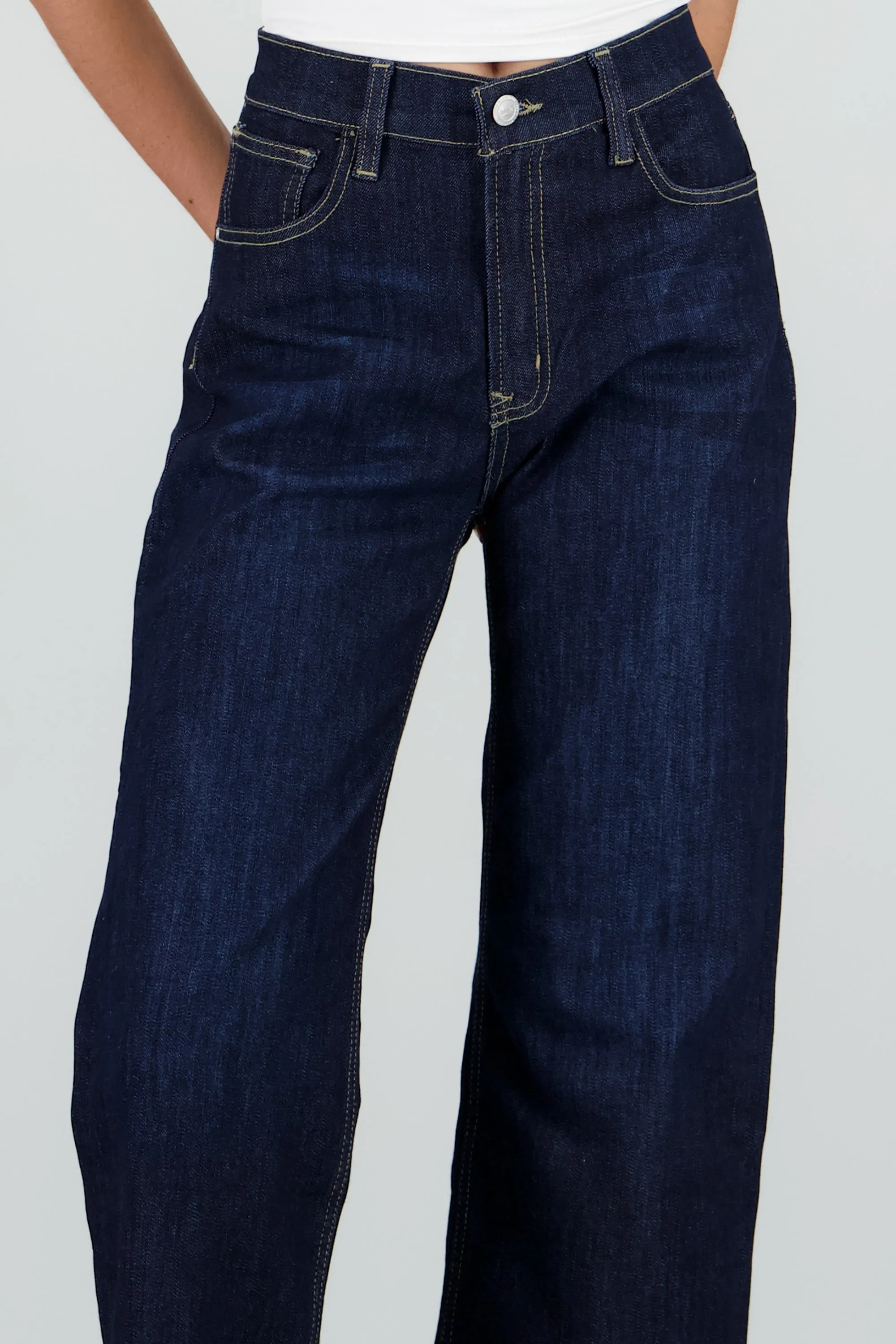 Jeans básicos wide leg sold by Shasa product image thumbnail 5