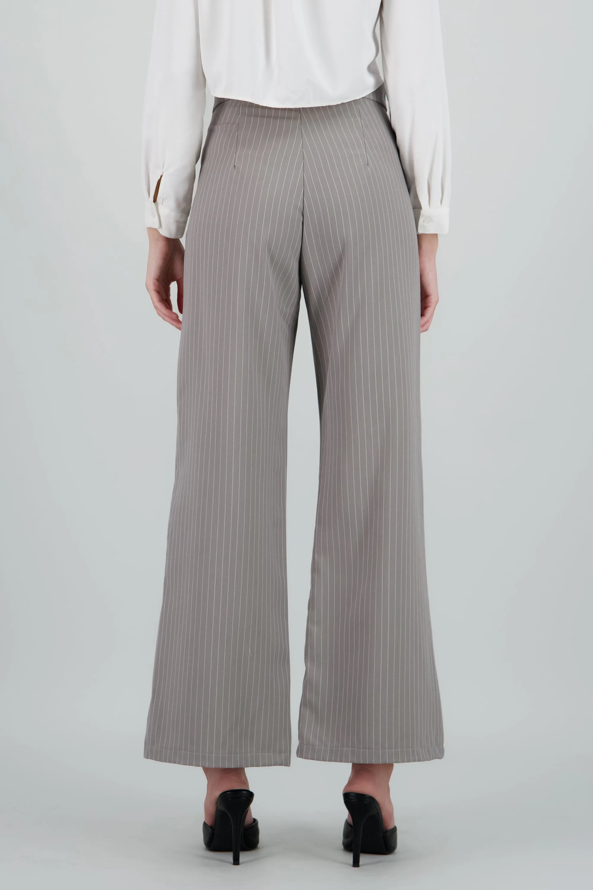 Pantalon amplio high waisted con pretina lisa sold by Shasa product image thumbnail 4