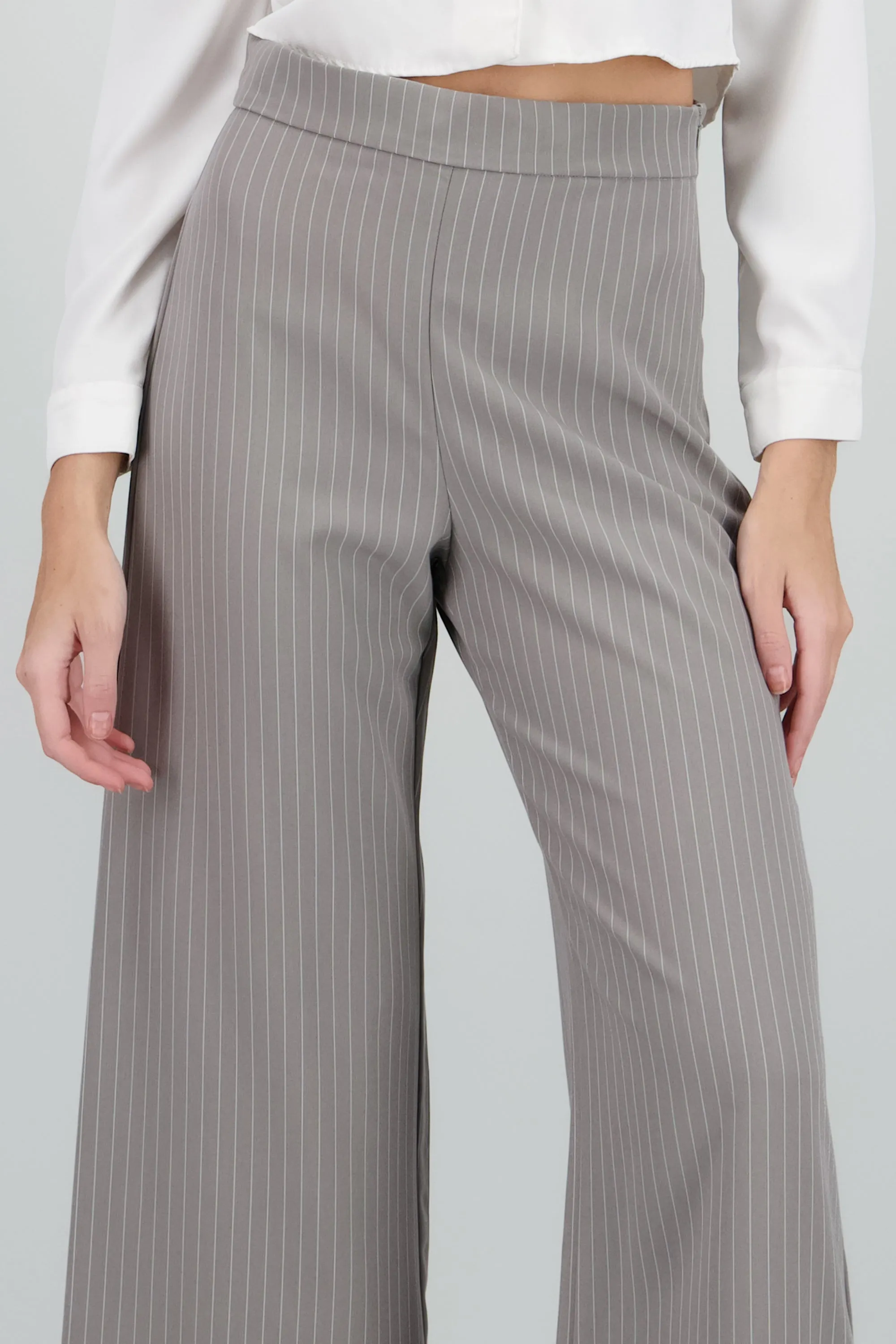 Pantalon amplio high waisted con pretina lisa sold by Shasa product image thumbnail 5