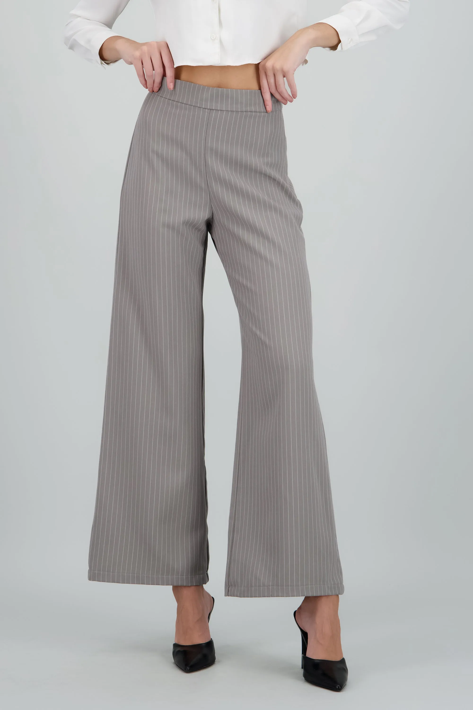 Pantalon amplio high waisted con pretina lisa sold by Shasa product image thumbnail 2