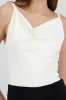 Blusa tirantes cuello drapeado sold by Shasa
