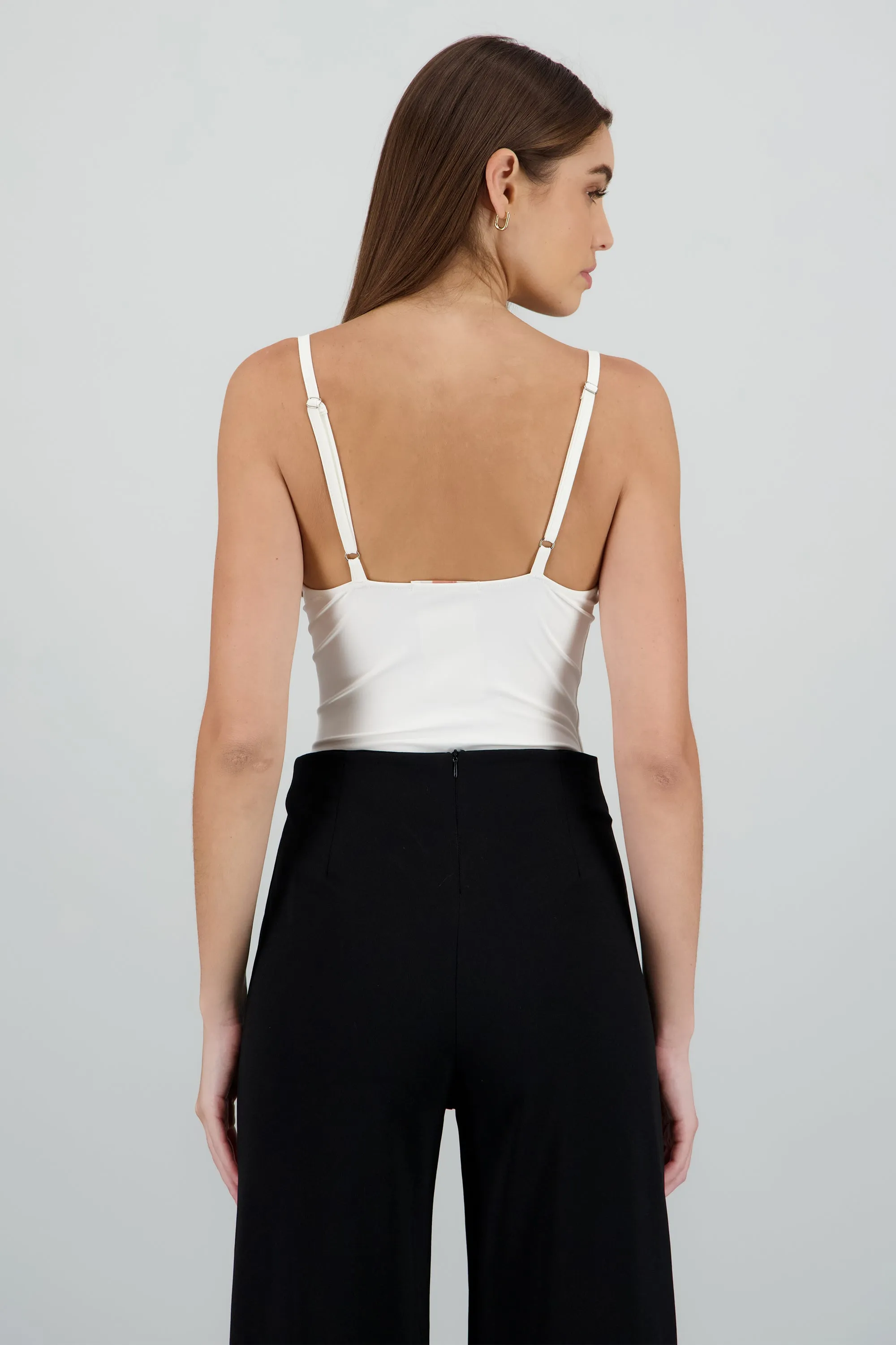 Blusa tirantes cuello drapeado sold by Shasa product image thumbnail 4