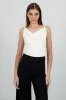 Blusa tirantes cuello drapeado sold by Shasa