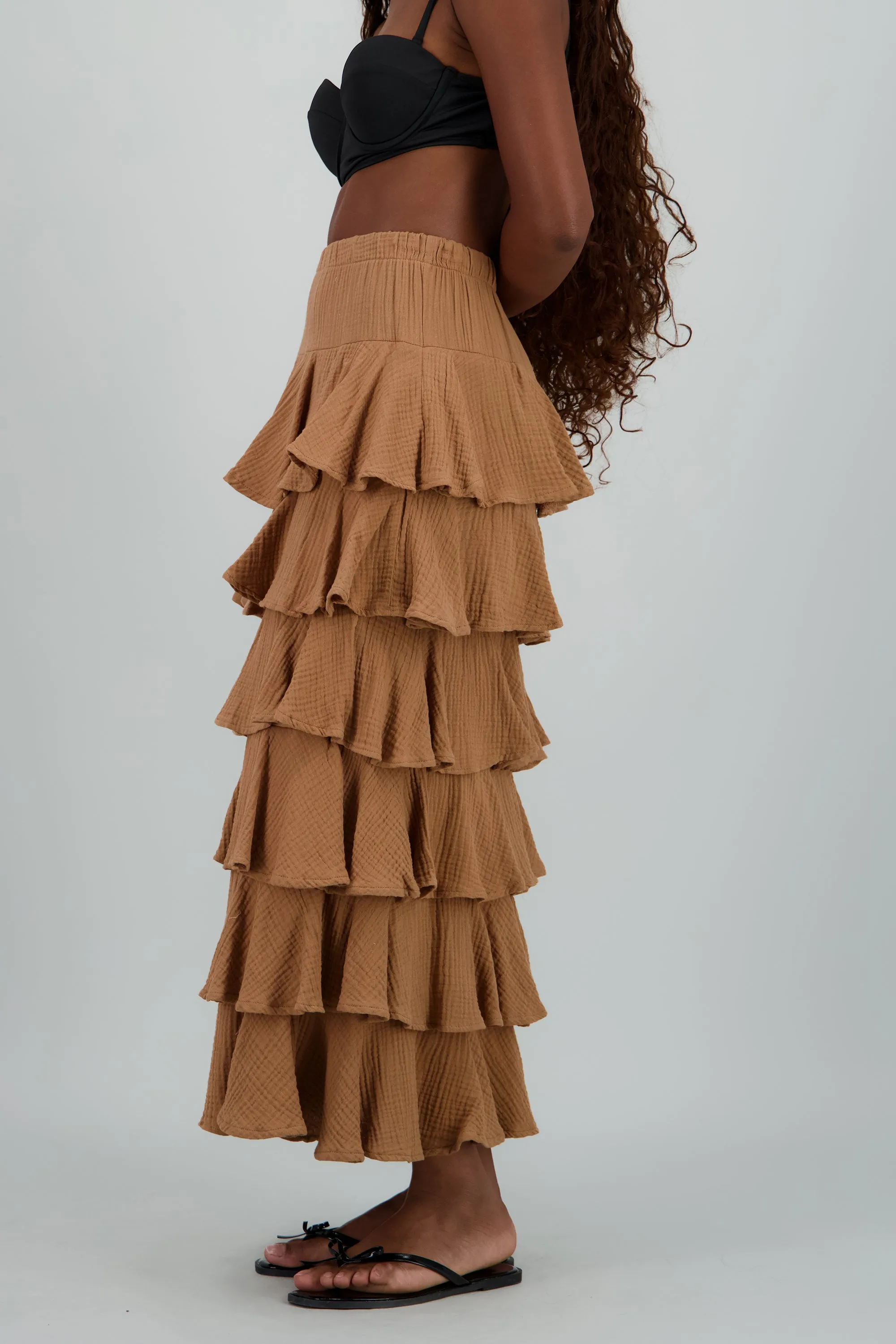 Falda maxi olanes ligera sold by Shasa product image thumbnail 3