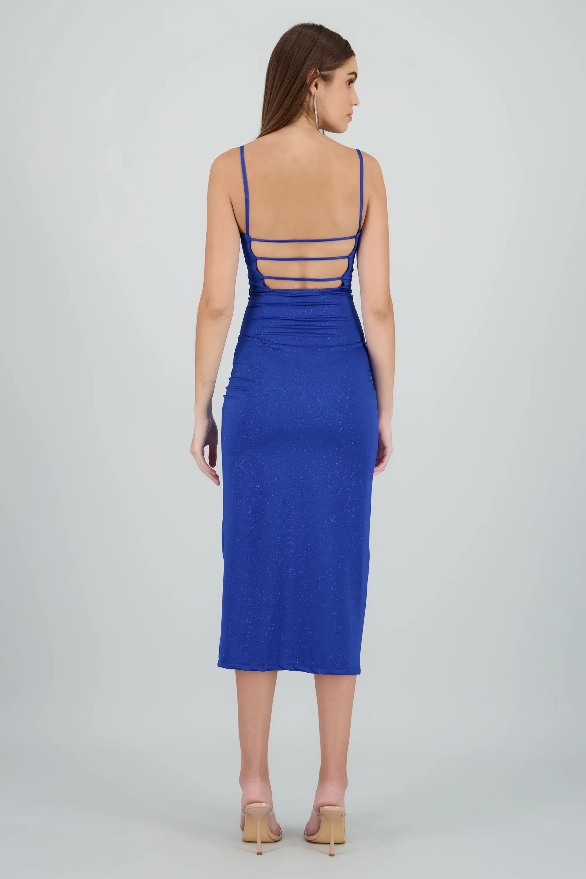 Vestido maxi brillos espalda abierta sold by Shasa product image thumbnail 4