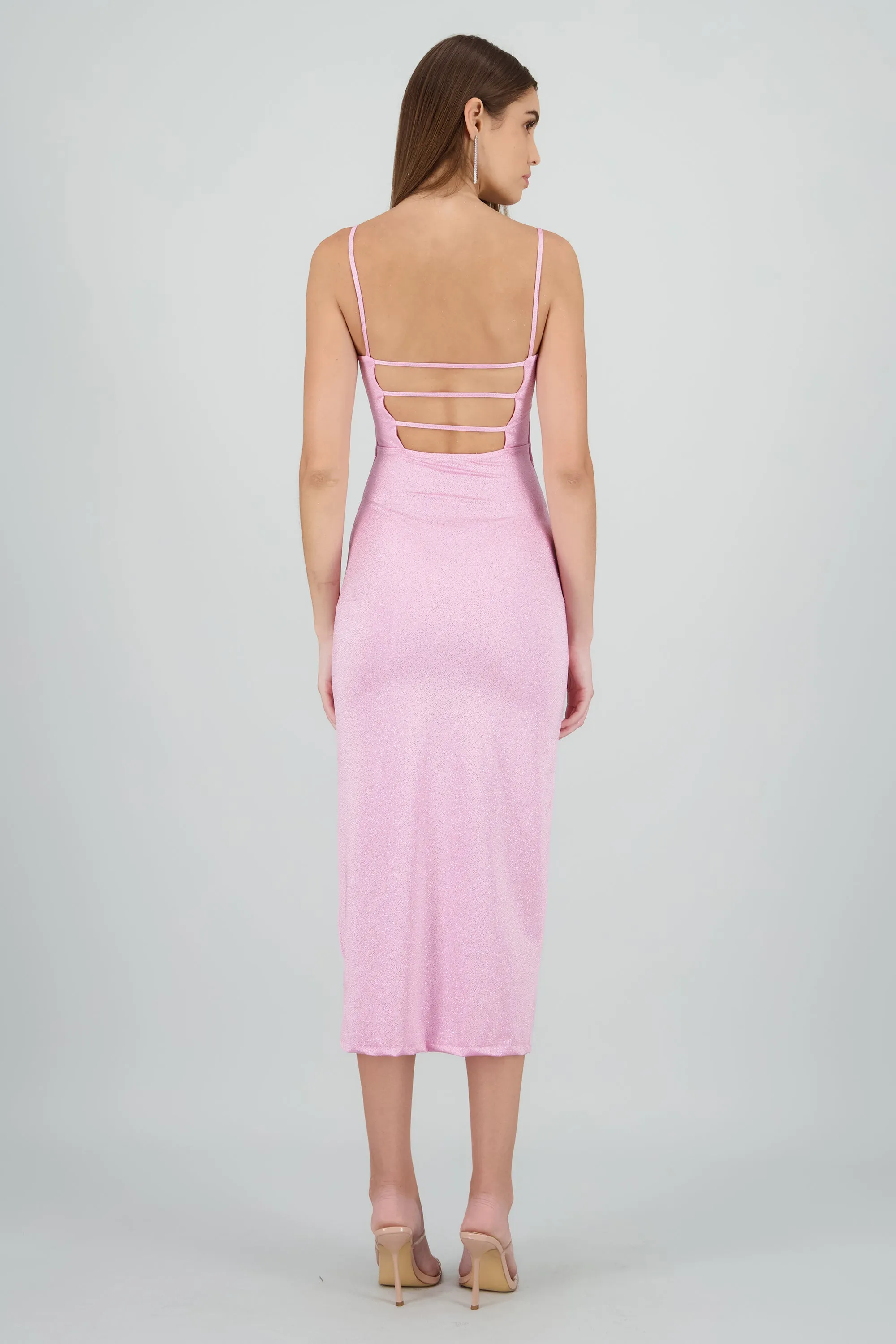 Vestido maxi brillos espalda abierta sold by Shasa product image thumbnail 4