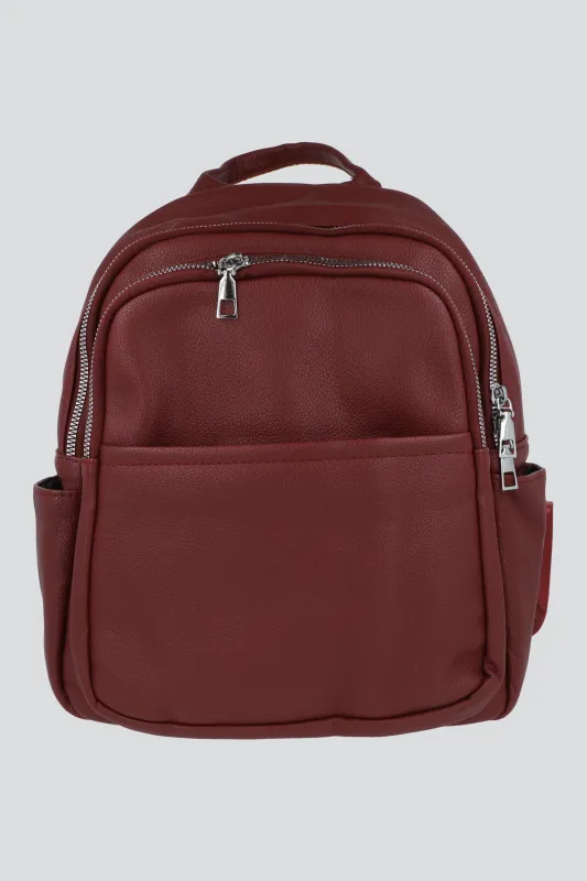 Mochila Efecto Piel Cremalleras sold by Shasa