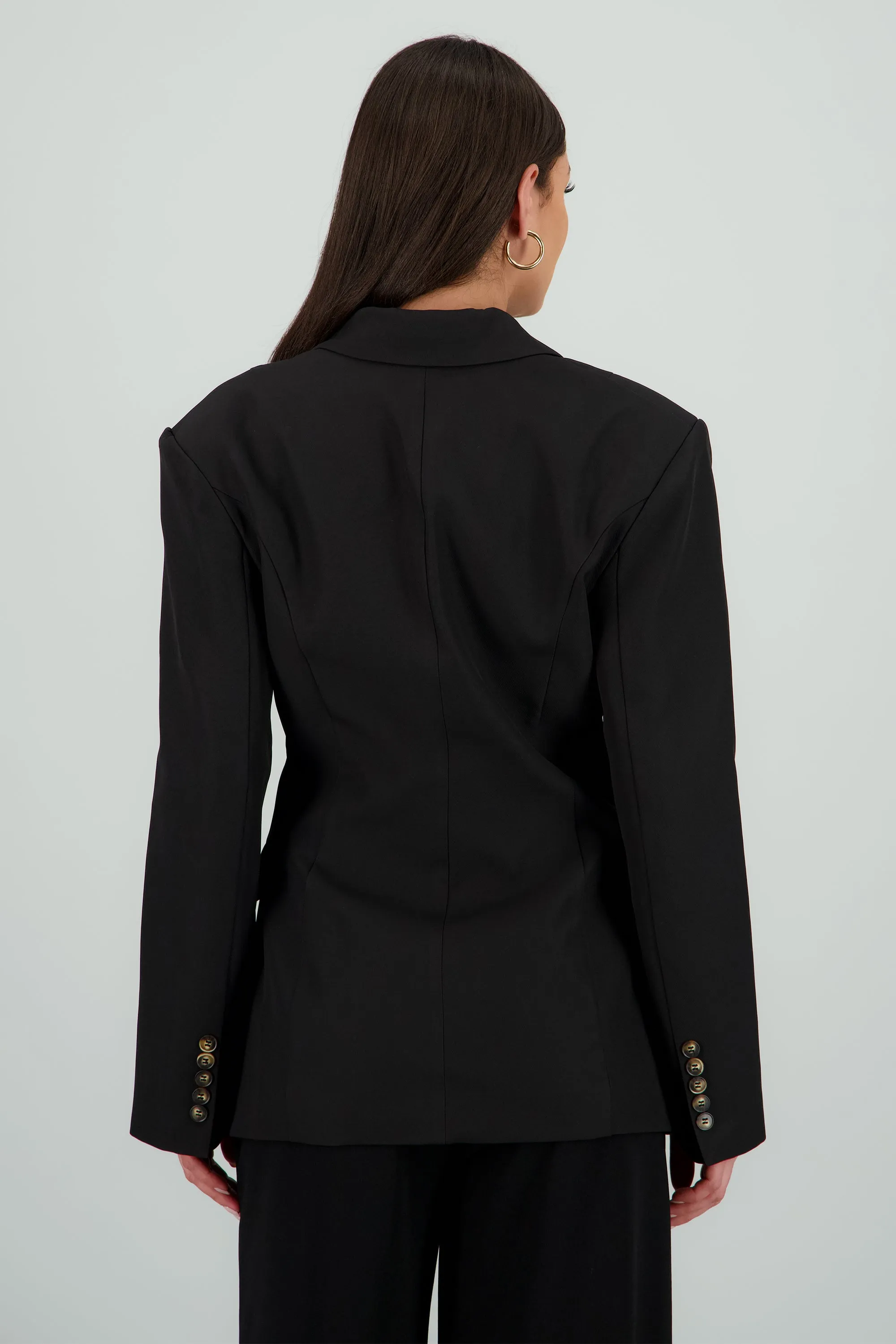 Saco corte asimetrrico sold by Shasa product image thumbnail 4