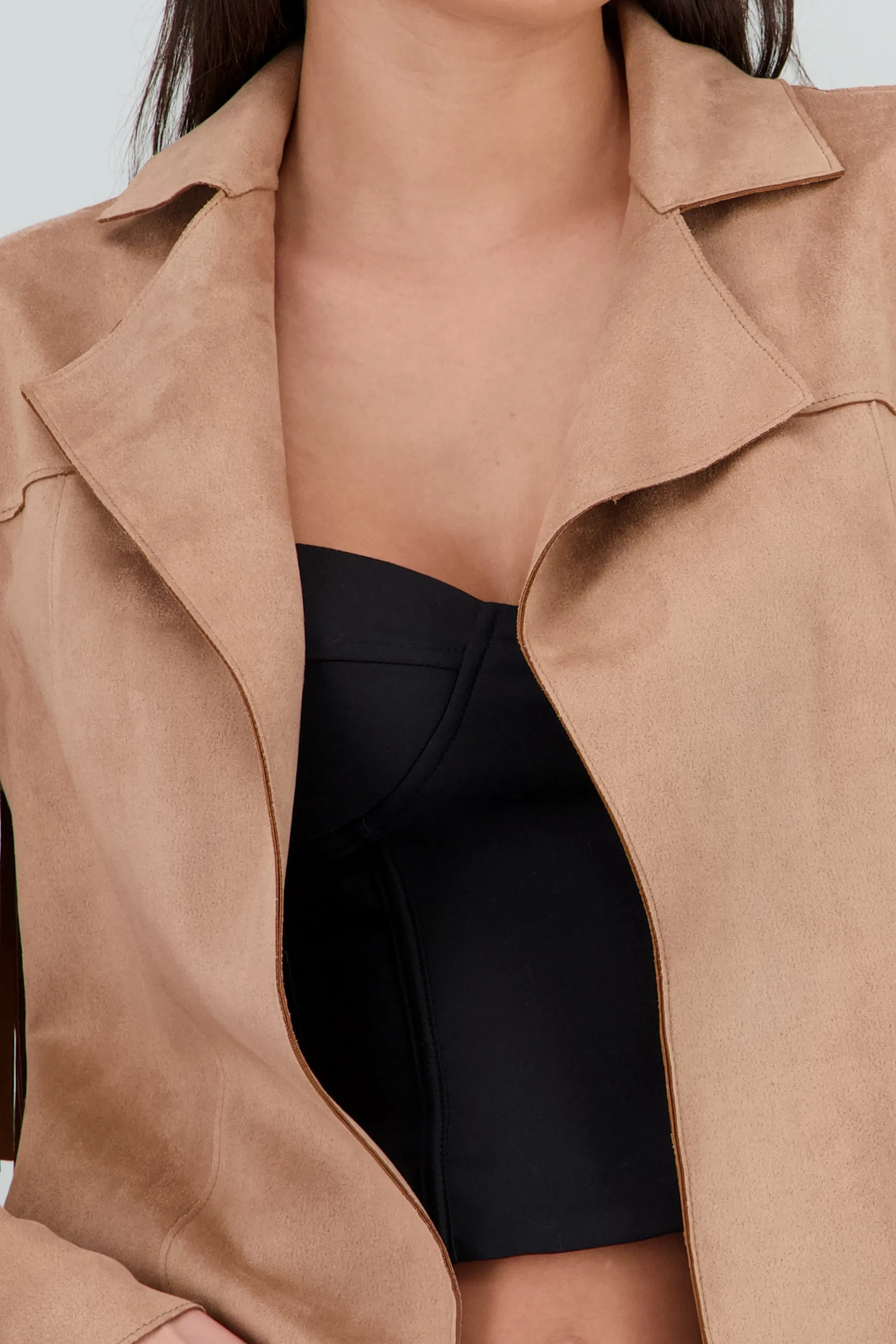 Chamarra corta con solapa det flecos sold by Shasa product image thumbnail 5