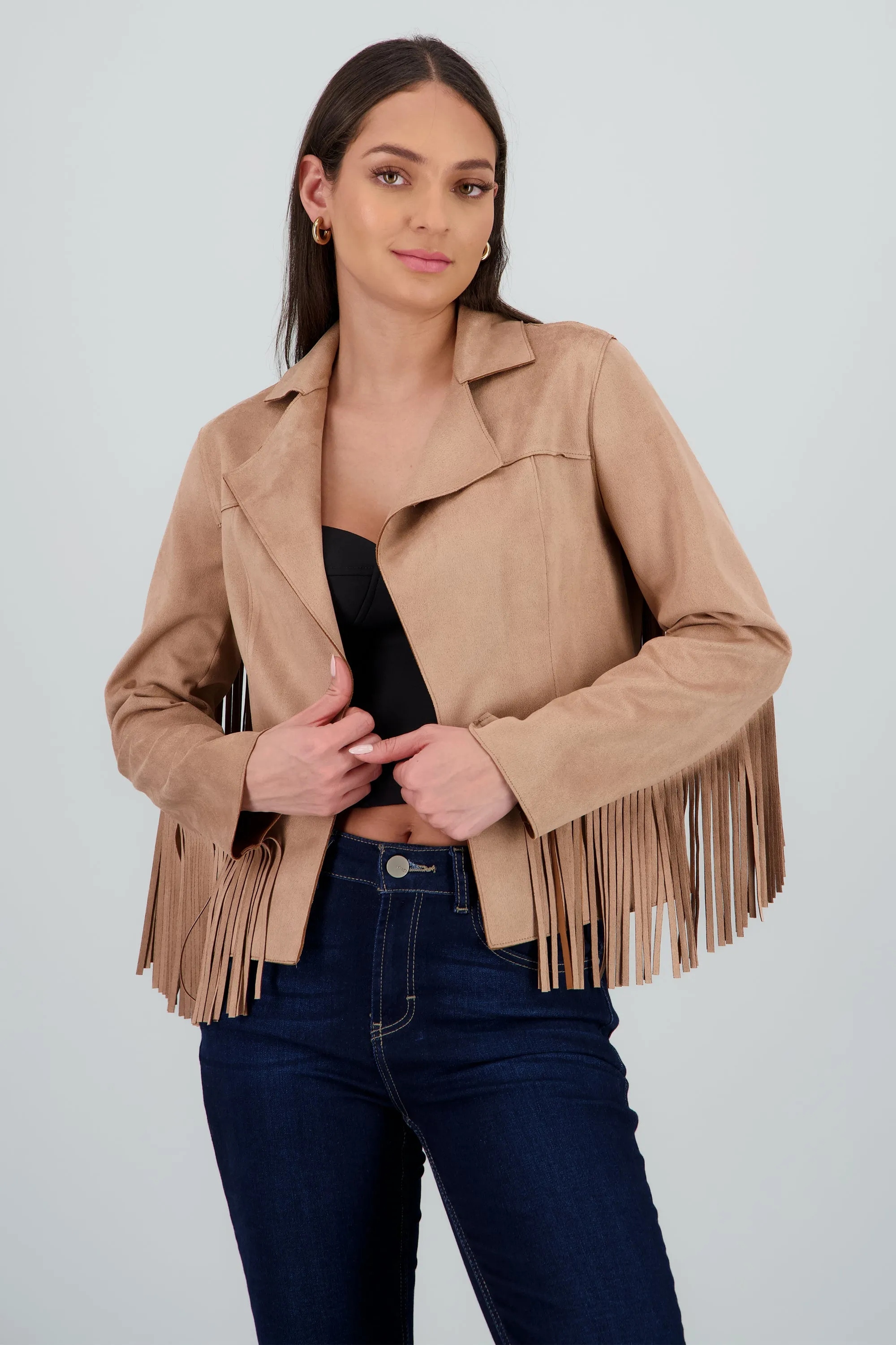 Chamarra corta con solapa det flecos sold by Shasa product image thumbnail 2