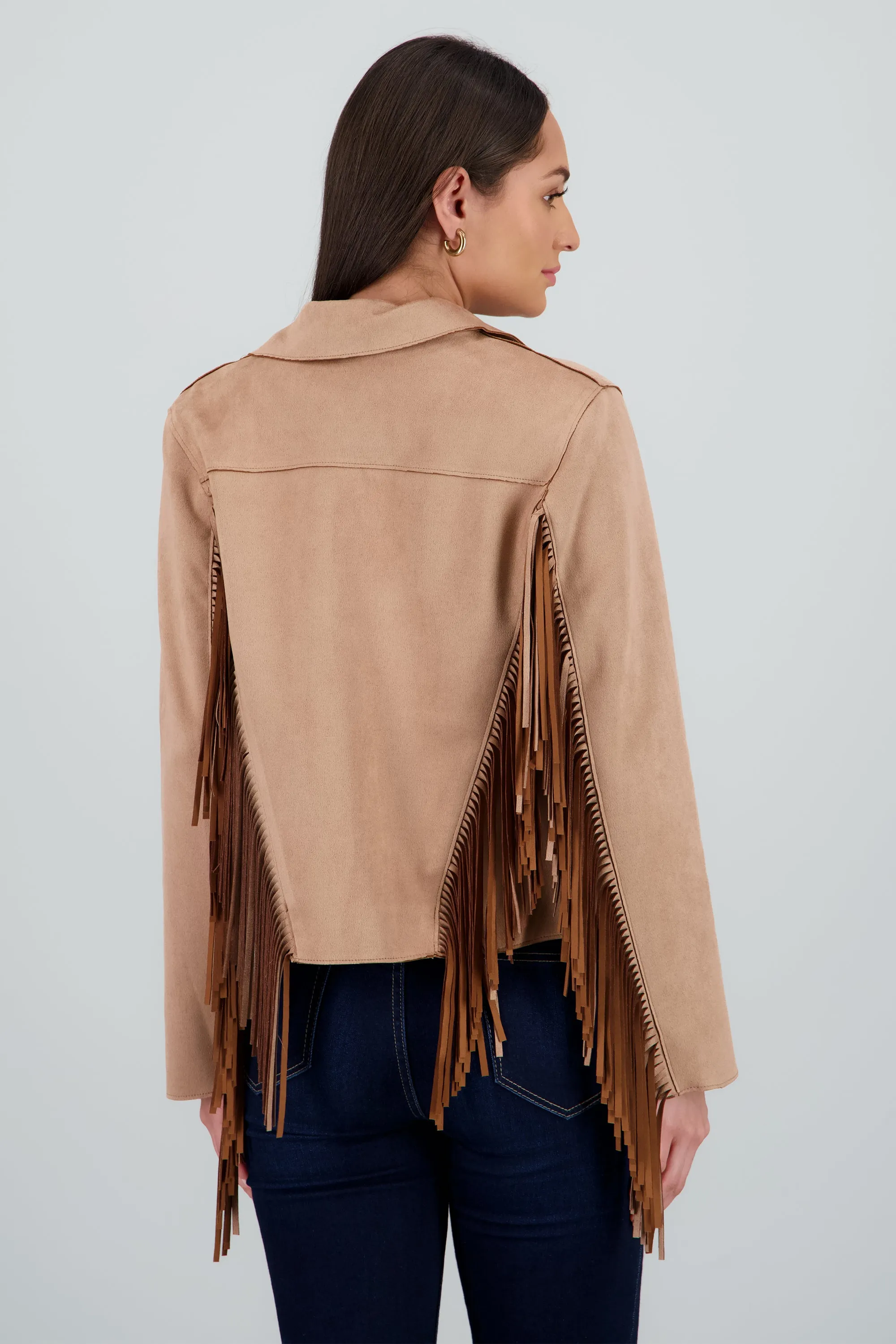 Chamarra corta con solapa det flecos sold by Shasa product image thumbnail 4