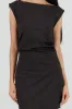 Vestido mini escote barco drapeado sold by Shasa