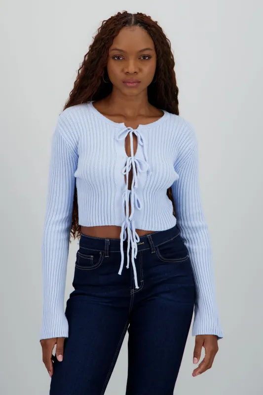 Cardigan con detalle monos sold by Shasa