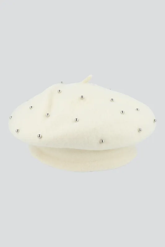 Boina perlas metalica sold by Shasa