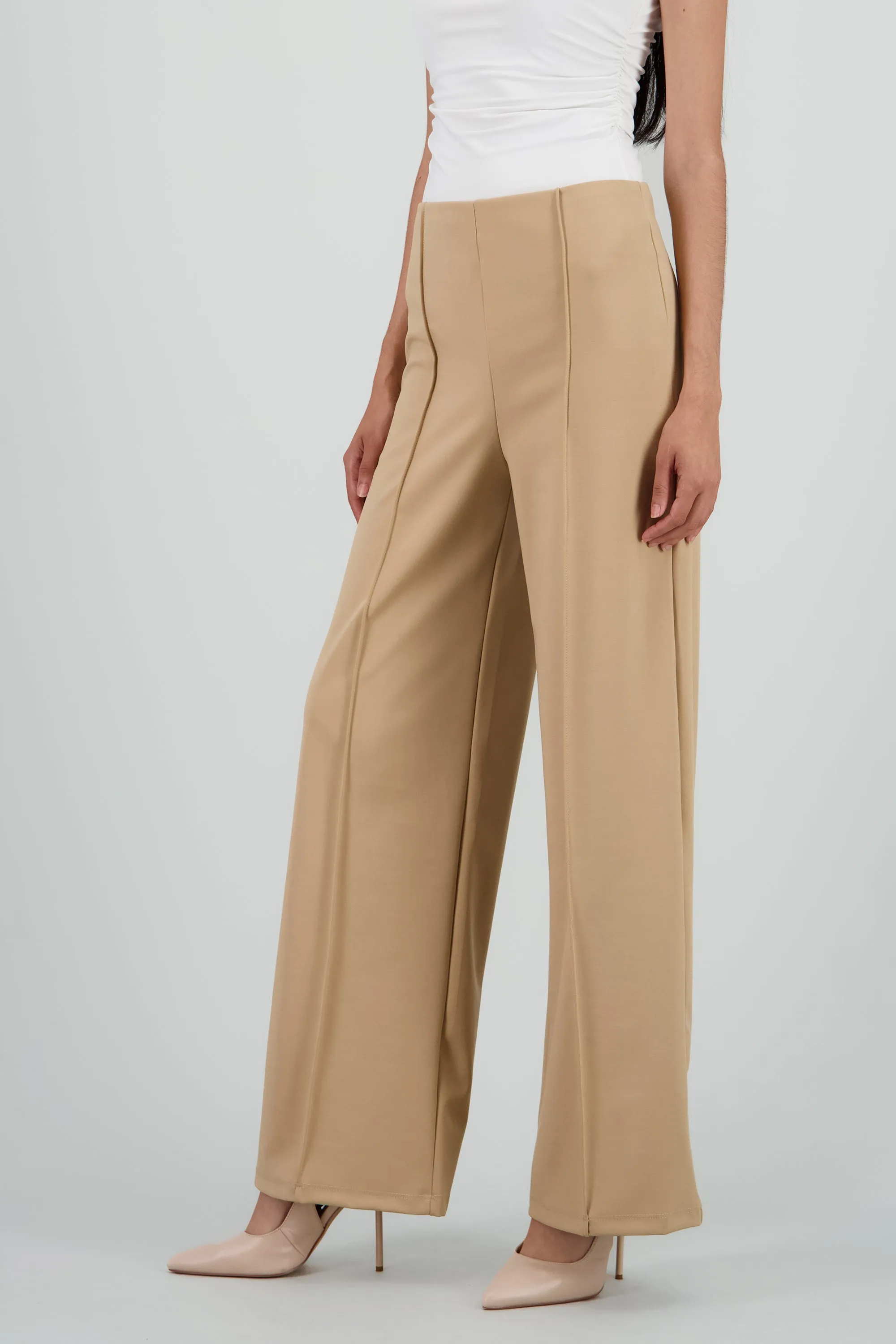 Pantalon wide leg detalle costura sold by Shasa product image thumbnail 3