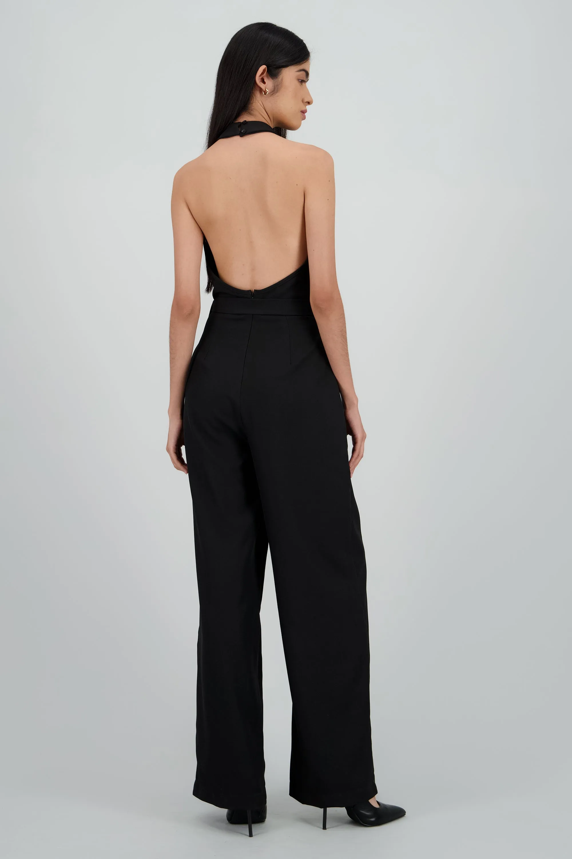 Jumpsuit halter liso detalle laso sold by Shasa product image thumbnail 4