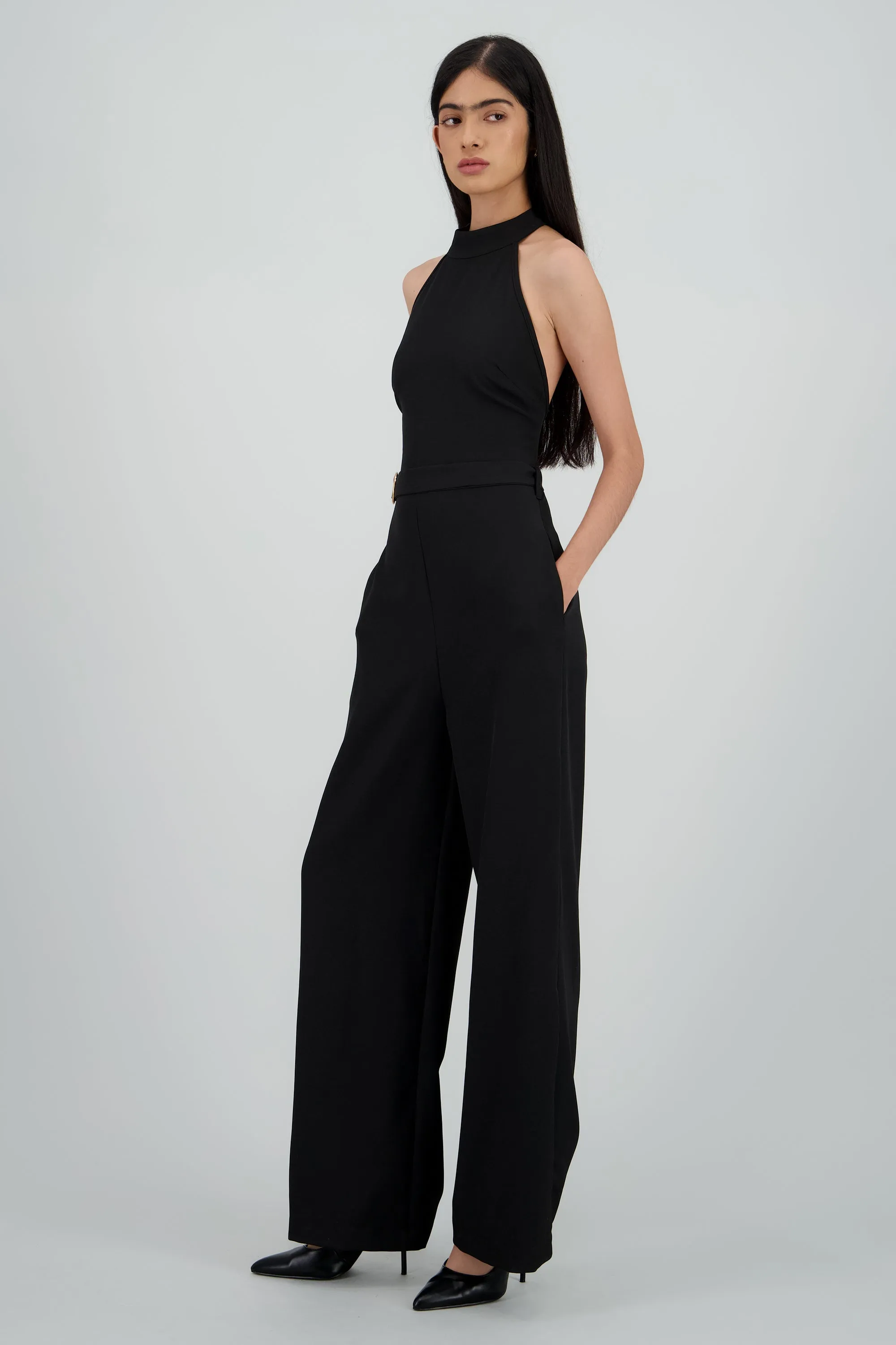 Jumpsuit halter liso detalle laso sold by Shasa product image thumbnail 3