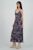 Vestido de tirantes esrampado flores sold by Shasa