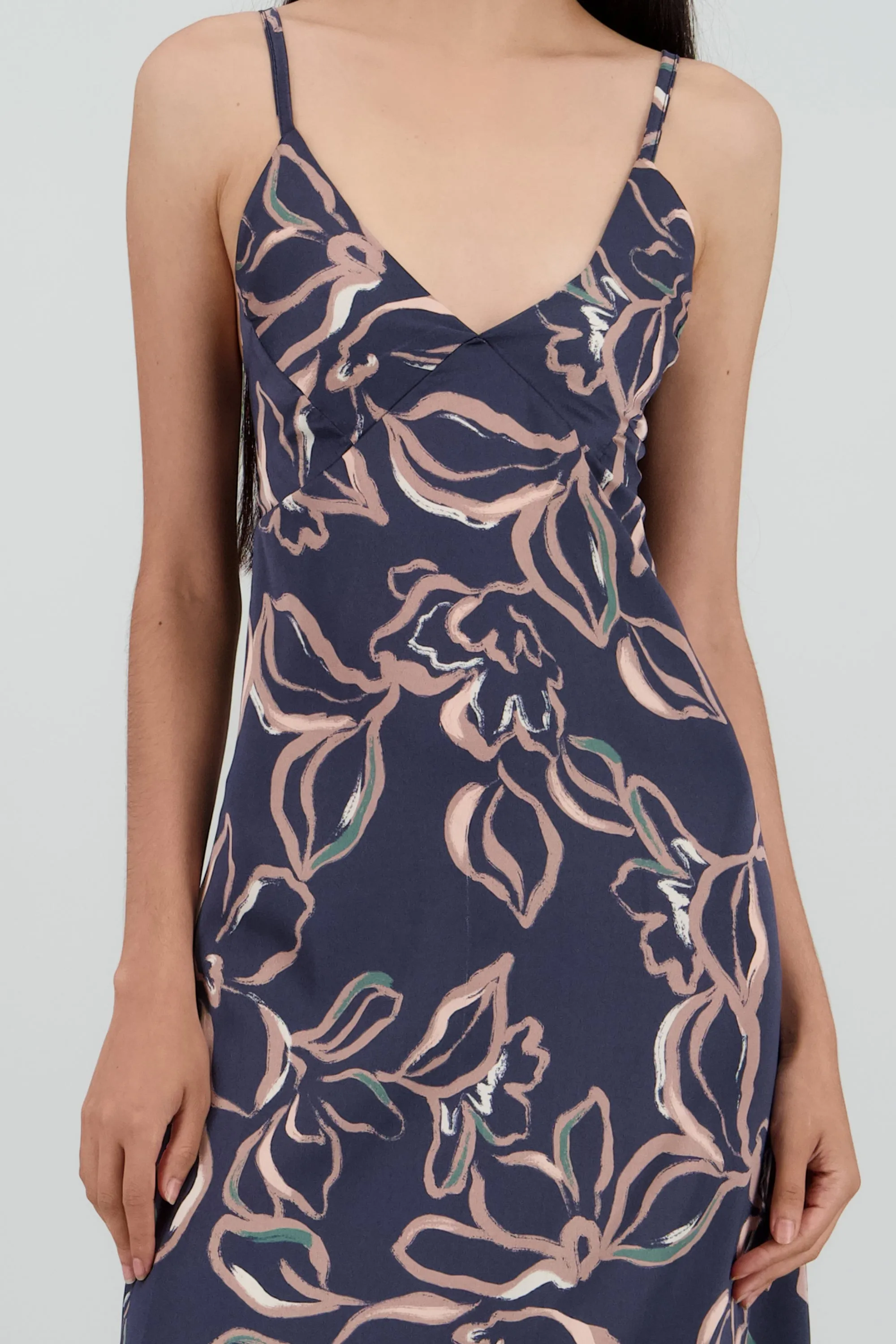 Vestido de tirantes esrampado flores sold by Shasa product image thumbnail 5