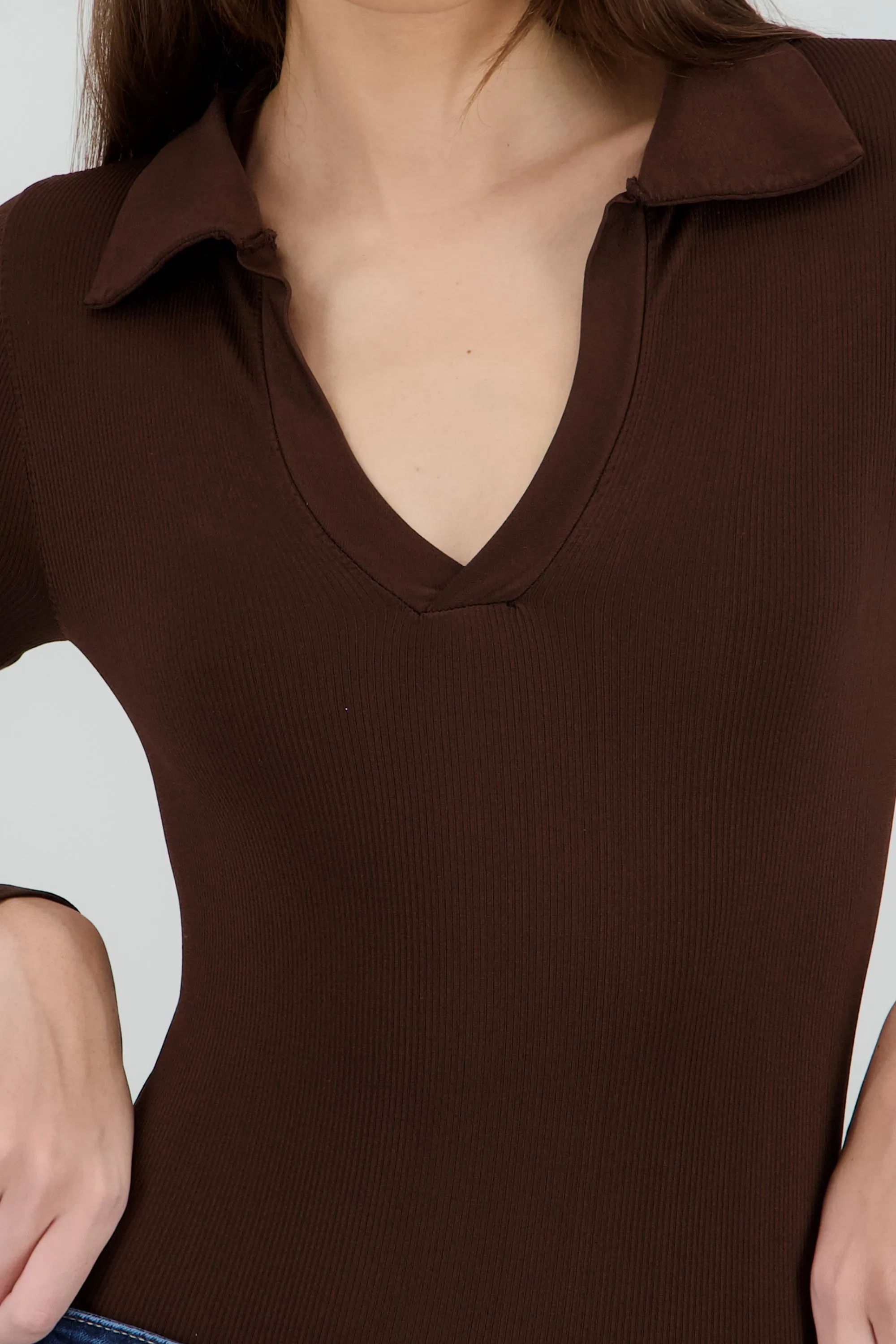 Bodysuit manga larga seamless liso sold by Shasa product image thumbnail 5