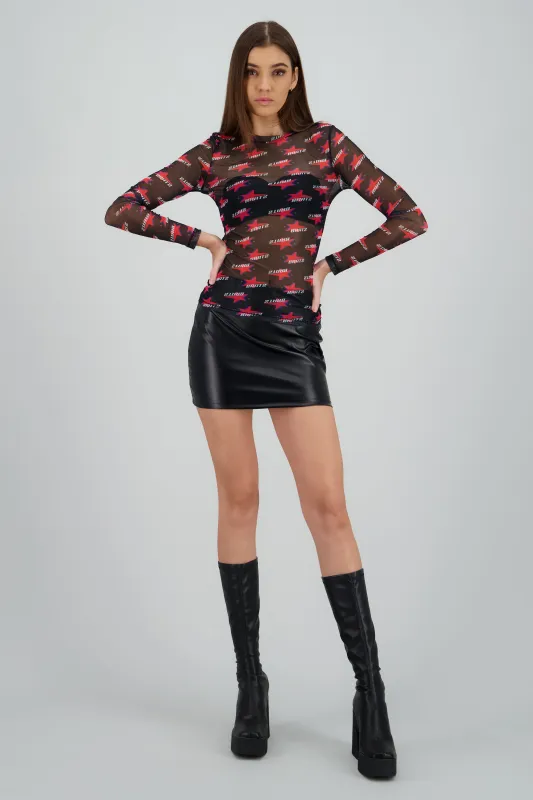 Top Bratz mesh full print sold by Shasa