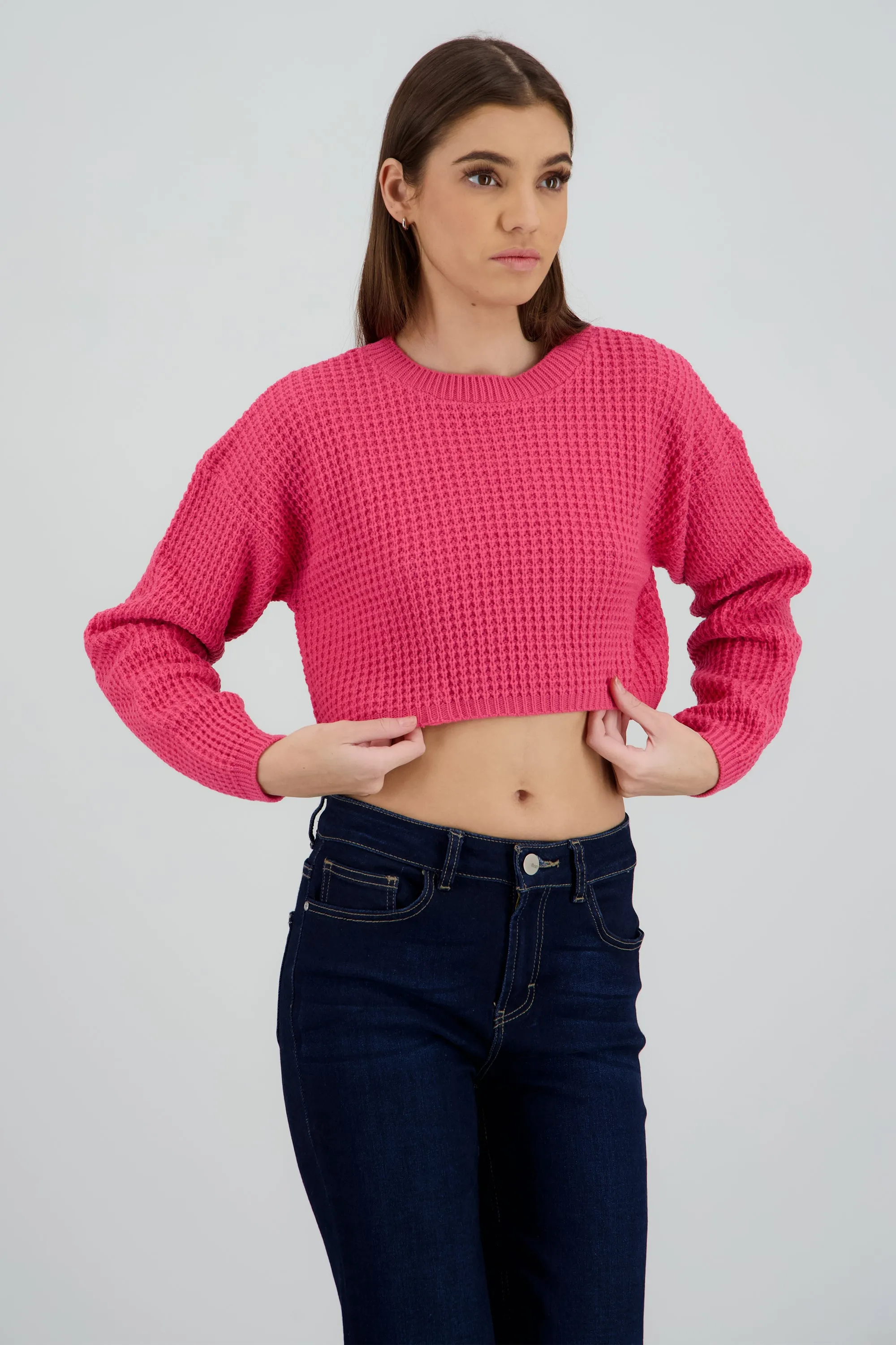 Sueter tejido ancho crop sold by Shasa product image thumbnail 2