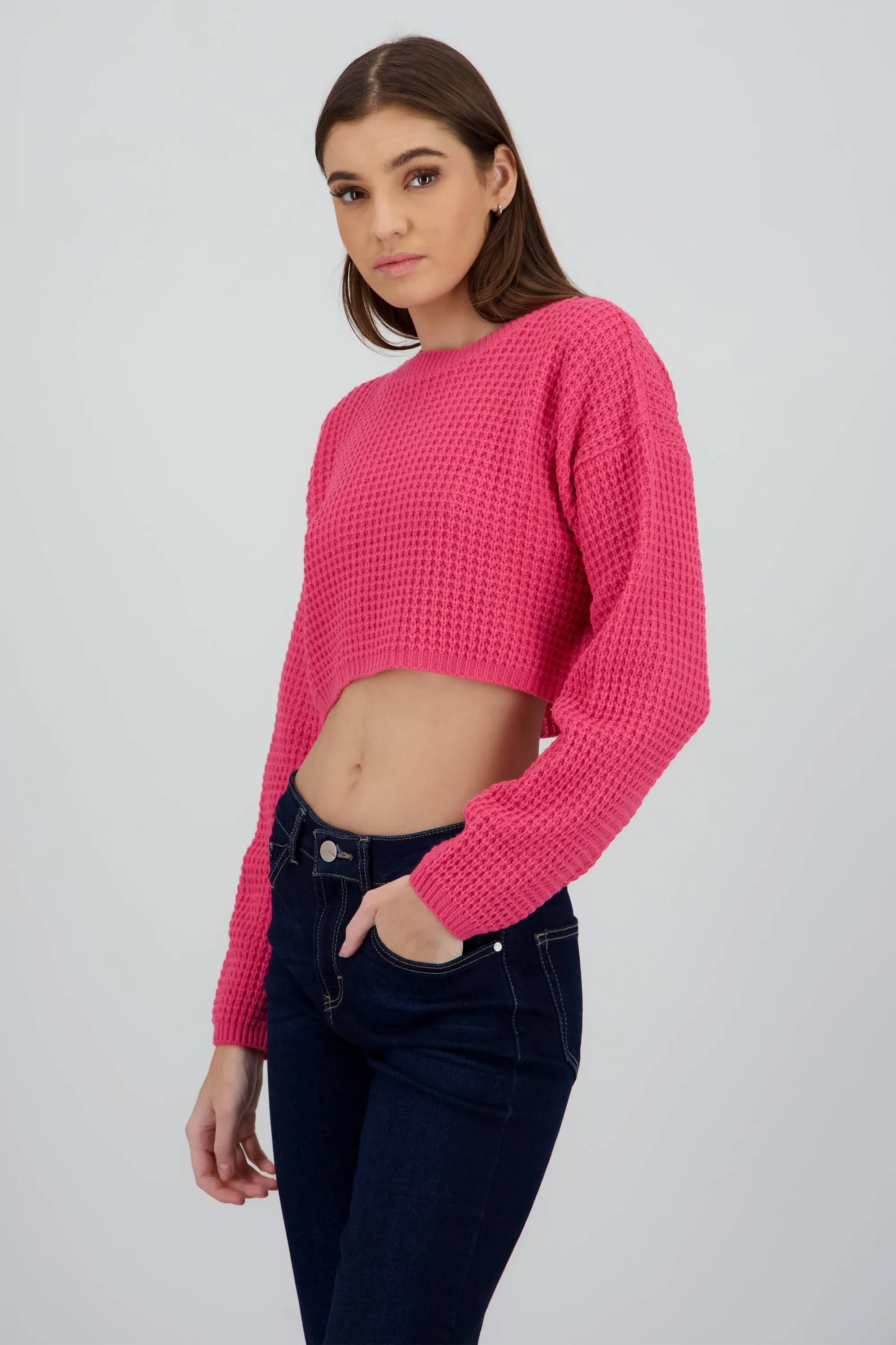 Sueter tejido ancho crop sold by Shasa product image thumbnail 3