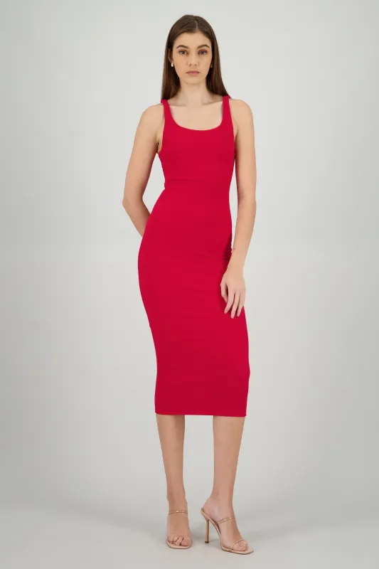 Vestido midi bodycon tirantes sold by Shasa