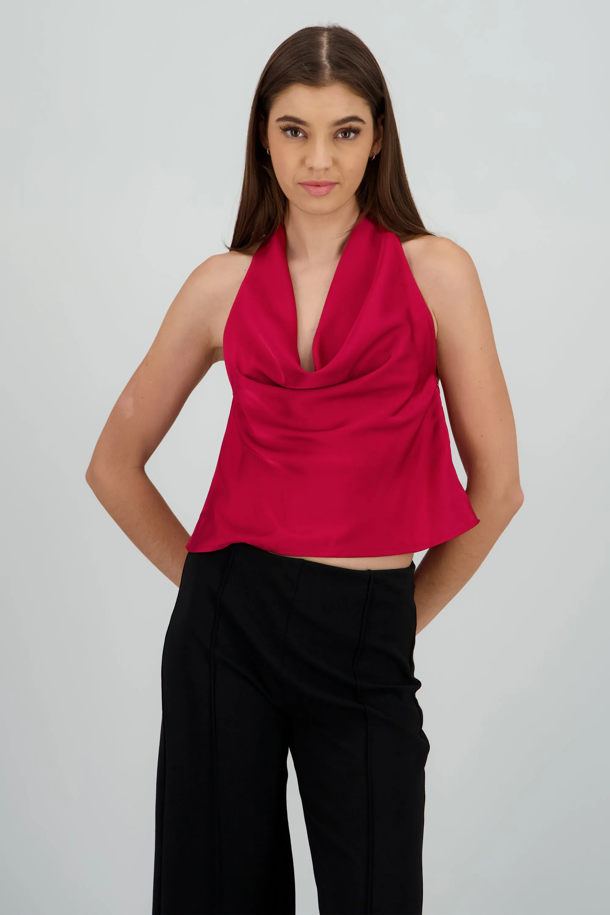 Top halter satinado sold by Shasa product image thumbnail 2
