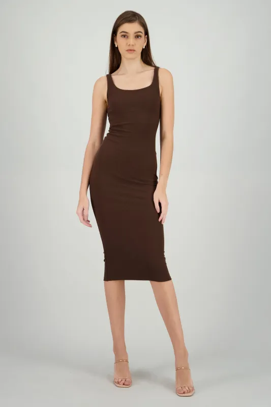 Vestido midi bodycon tirantes sold by Shasa