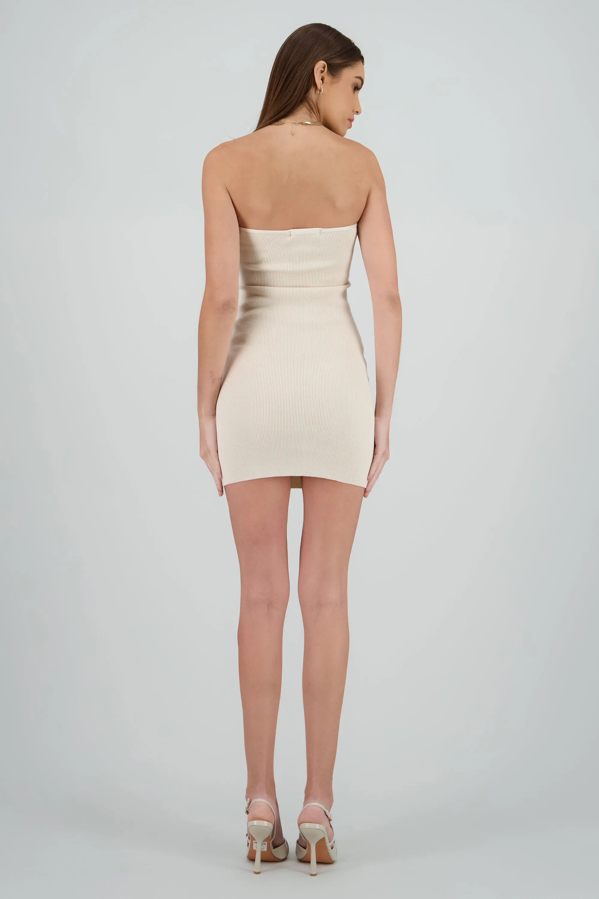 Vestido mini strapless tejido sold by Shasa product image thumbnail 4