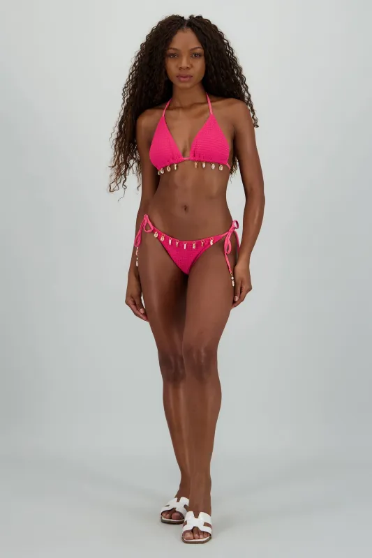 Bikini tejido conchitas sold by Shasa
