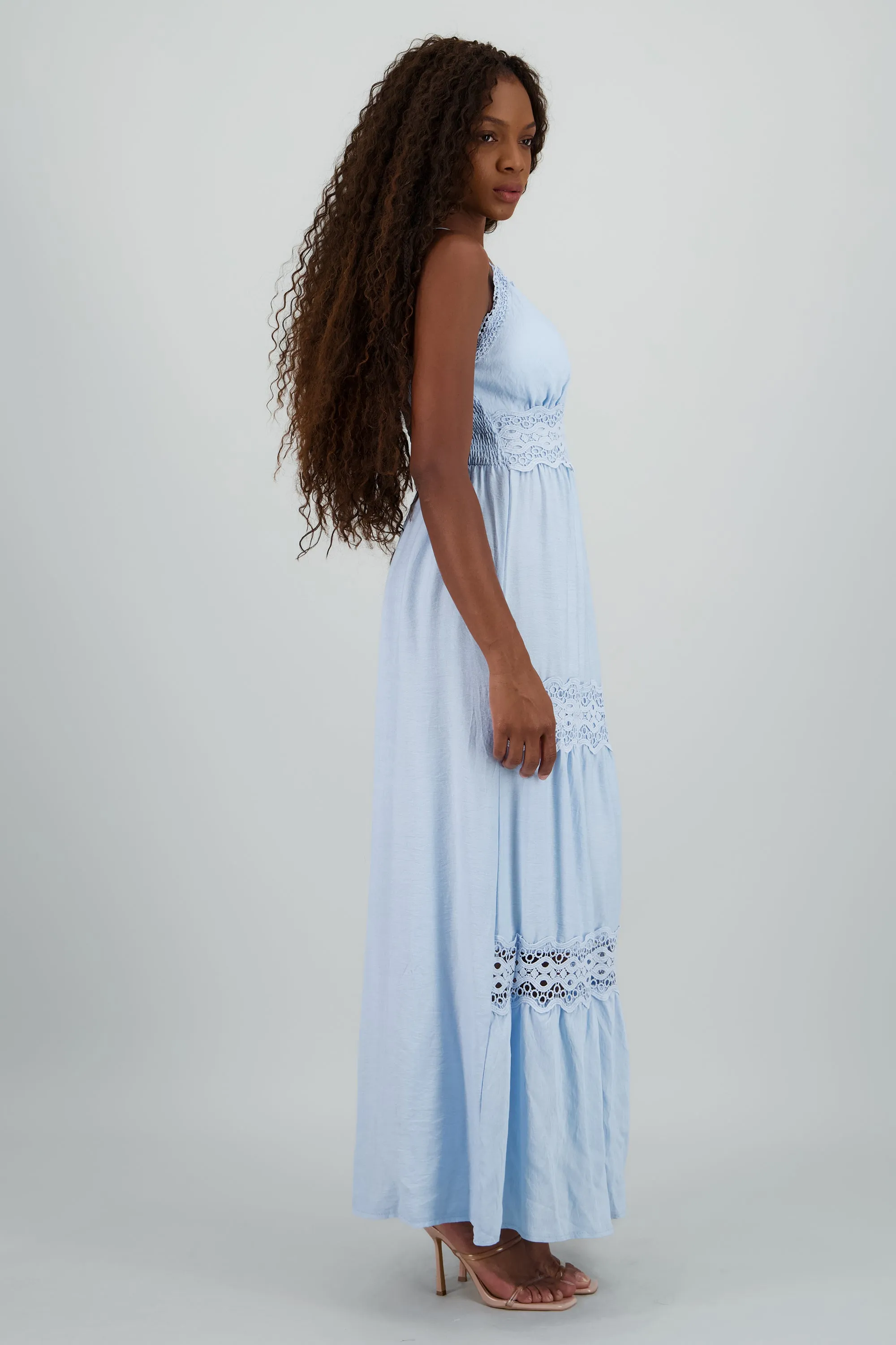 Maxi vestido fluido bordados sold by Shasa product image thumbnail 3