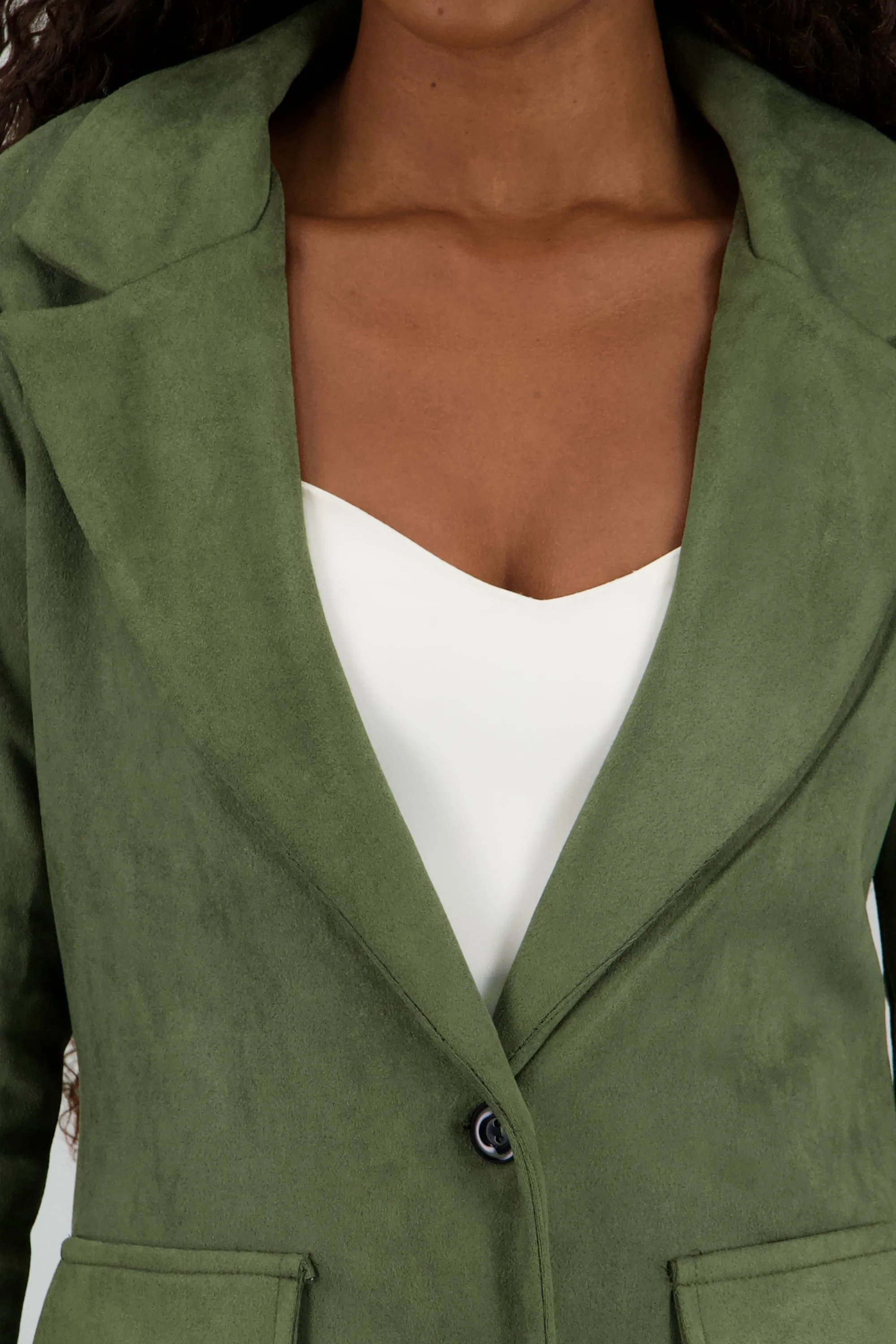 Saco recto suede sold by Shasa product image thumbnail 5