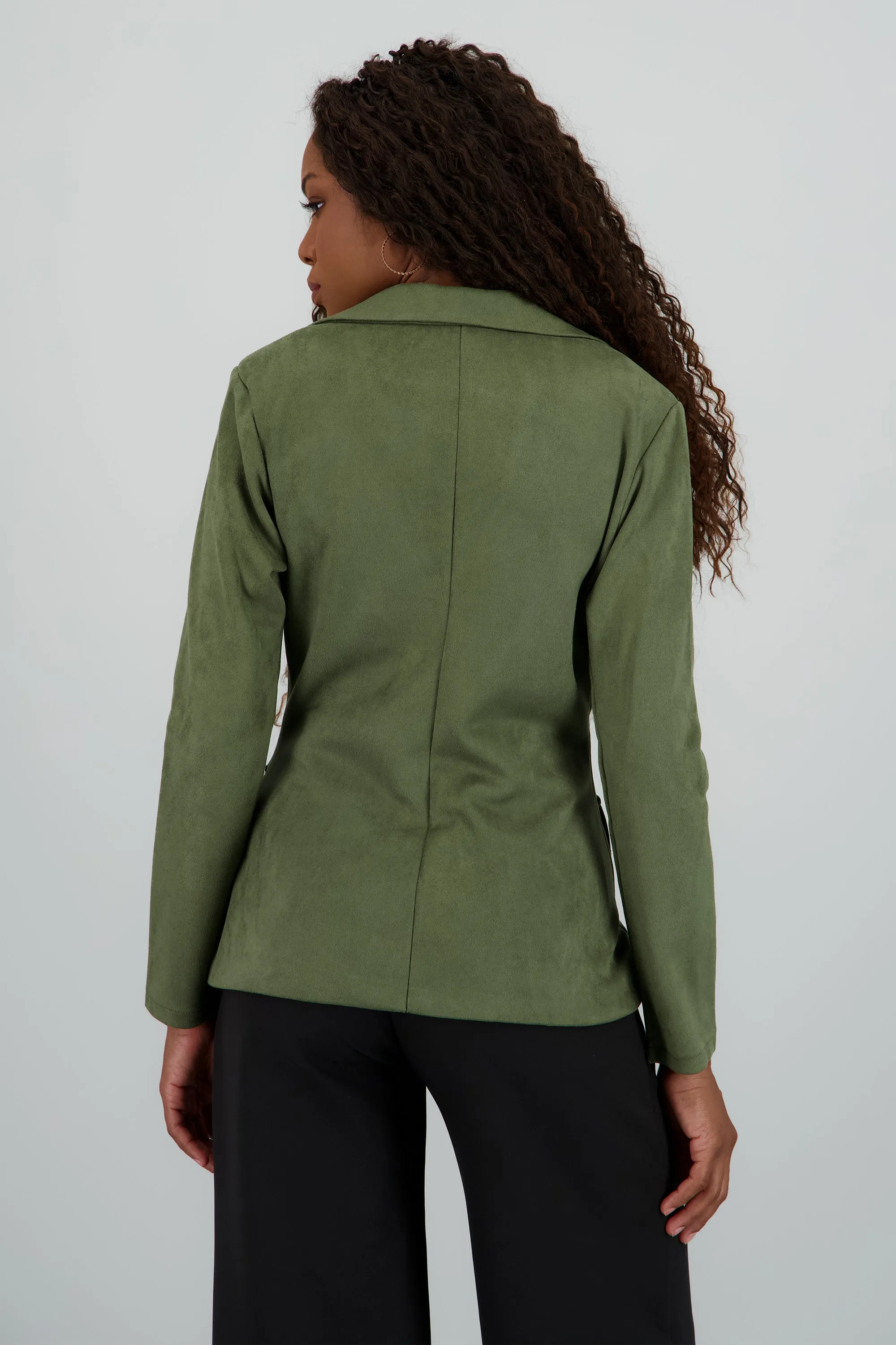 Saco recto suede sold by Shasa product image thumbnail 4