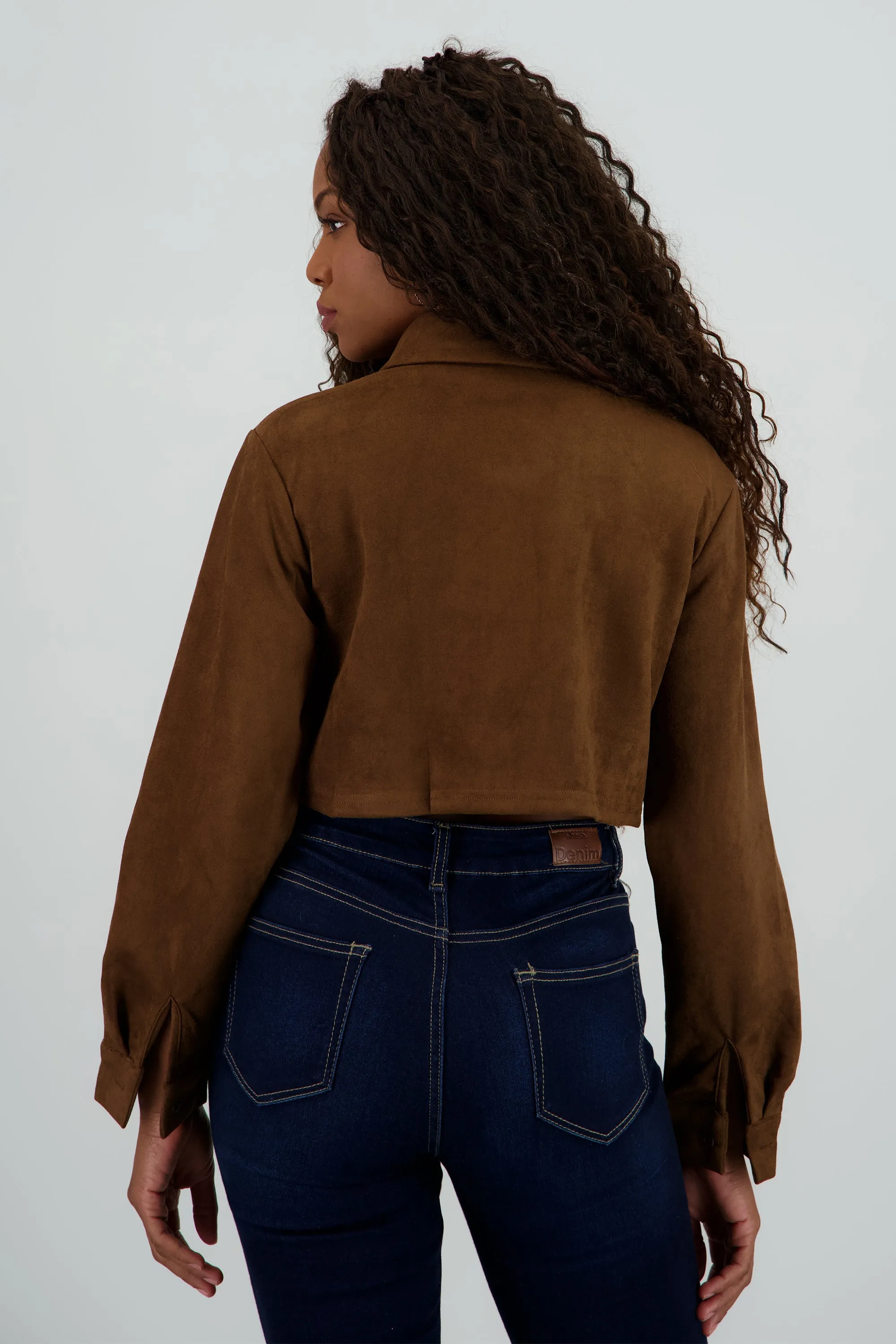 Camisa de gamuza con flecos cowboy sold by Shasa product image thumbnail 4