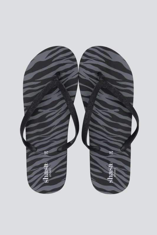 Flip flop cebra plataforma sold by Shasa
