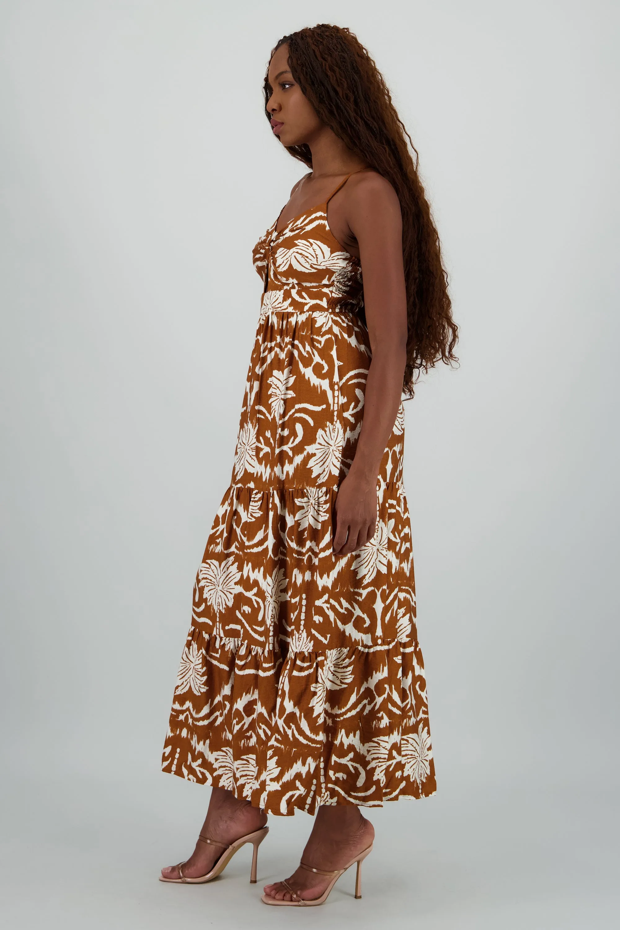 Maxi vestido estampado tropical sold by Shasa product image thumbnail 3