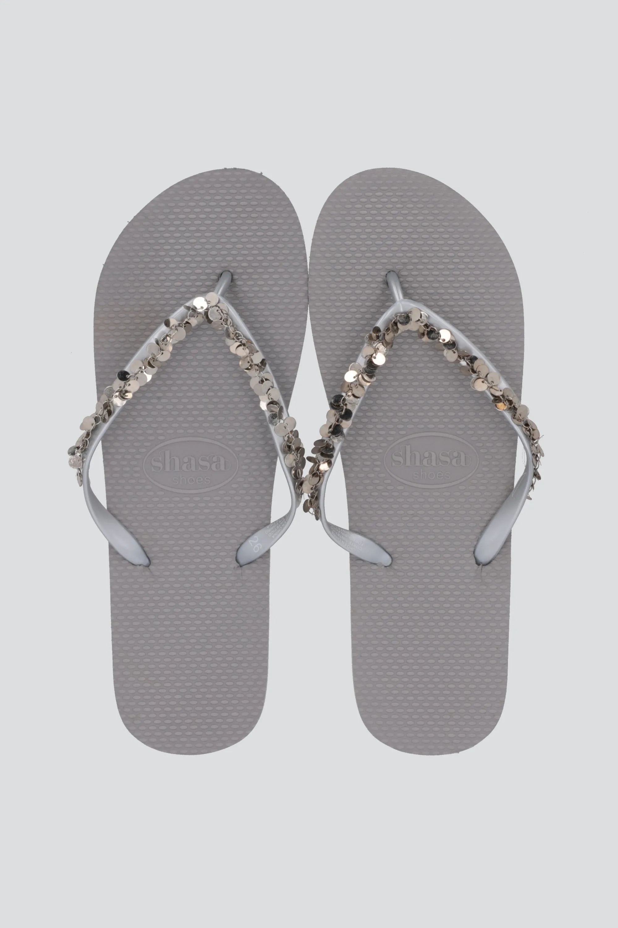 Flio flop chinela lentejuela sold by Shasa