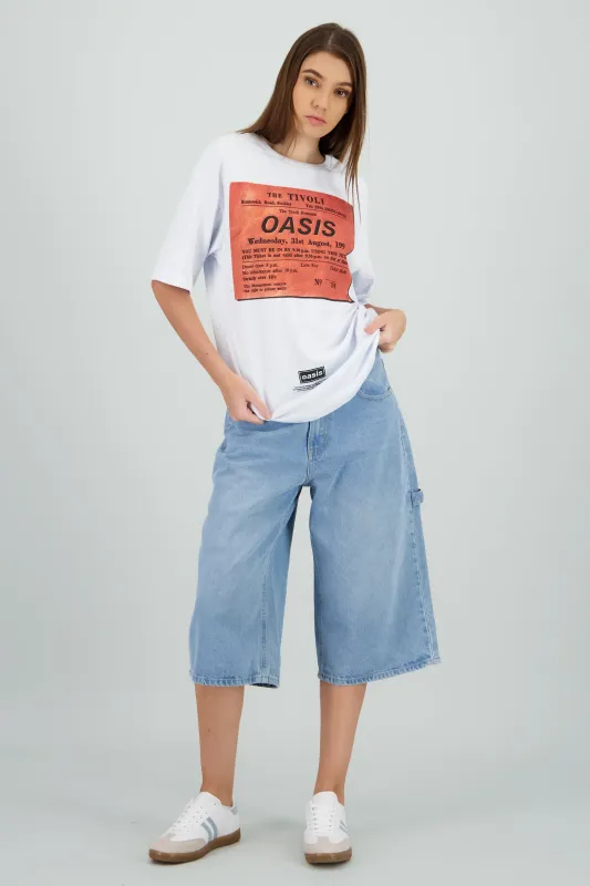 Playera Oasis manga corta over sold by Shasa