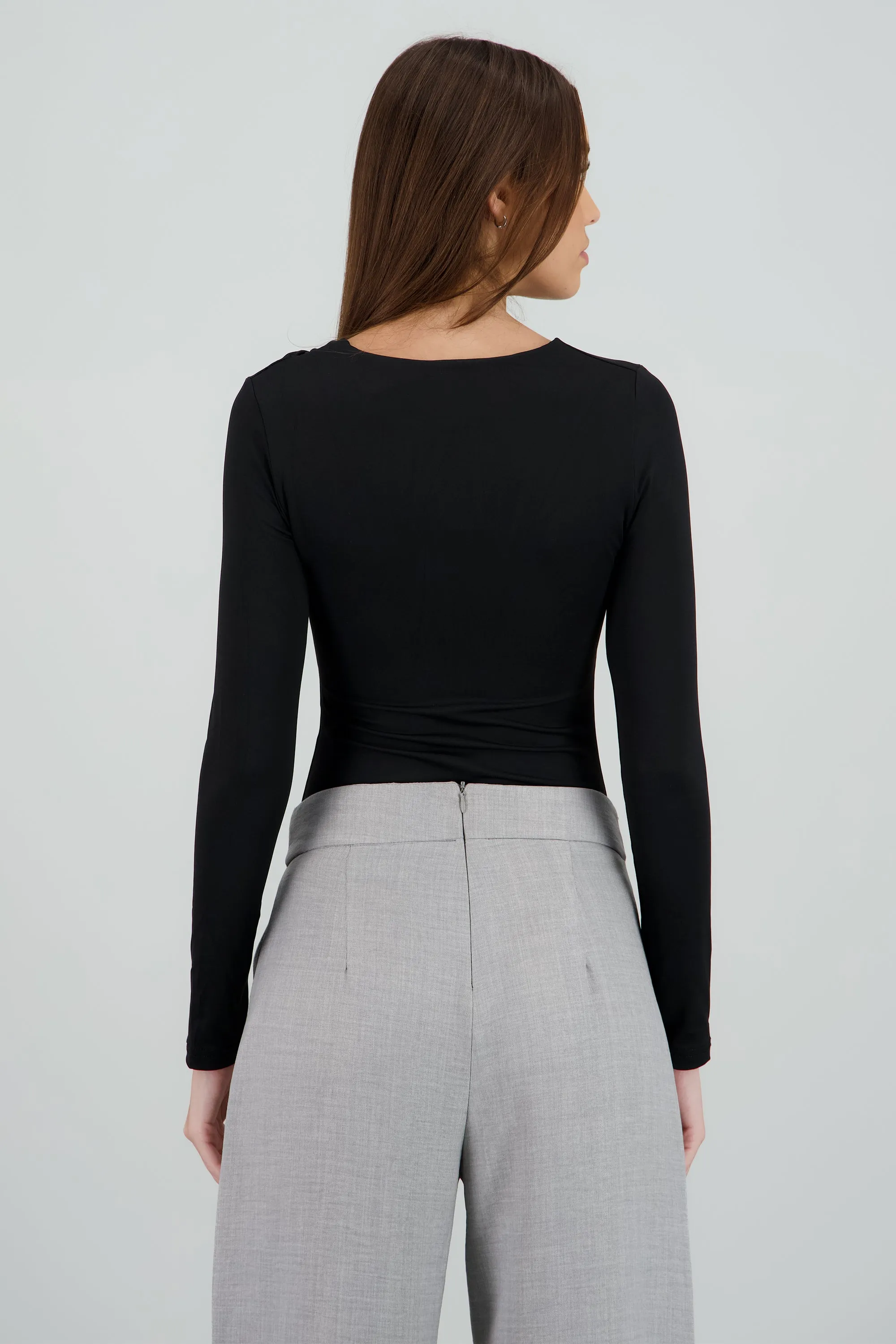 Bodysuit cuello redondo sin manga sold by Shasa product image thumbnail 4