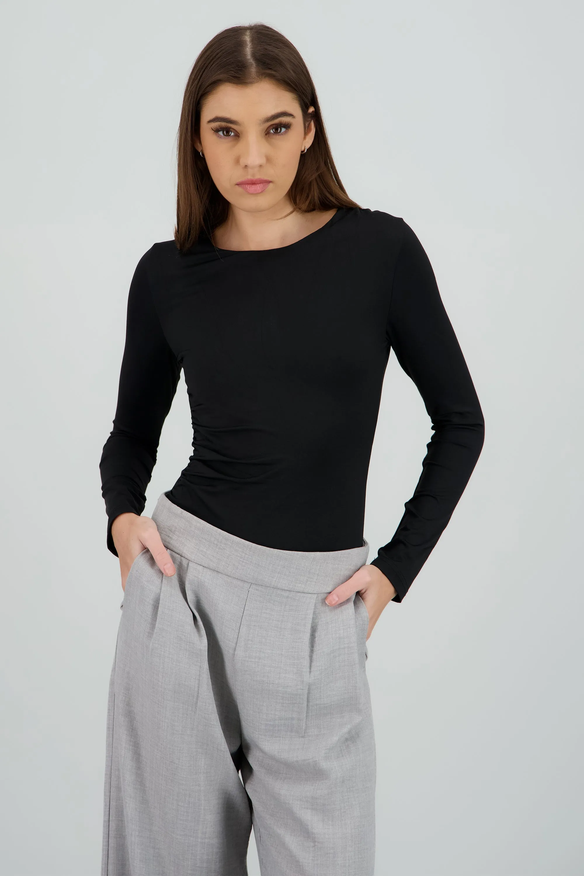 Bodysuit cuello redondo sin manga sold by Shasa product image thumbnail 2